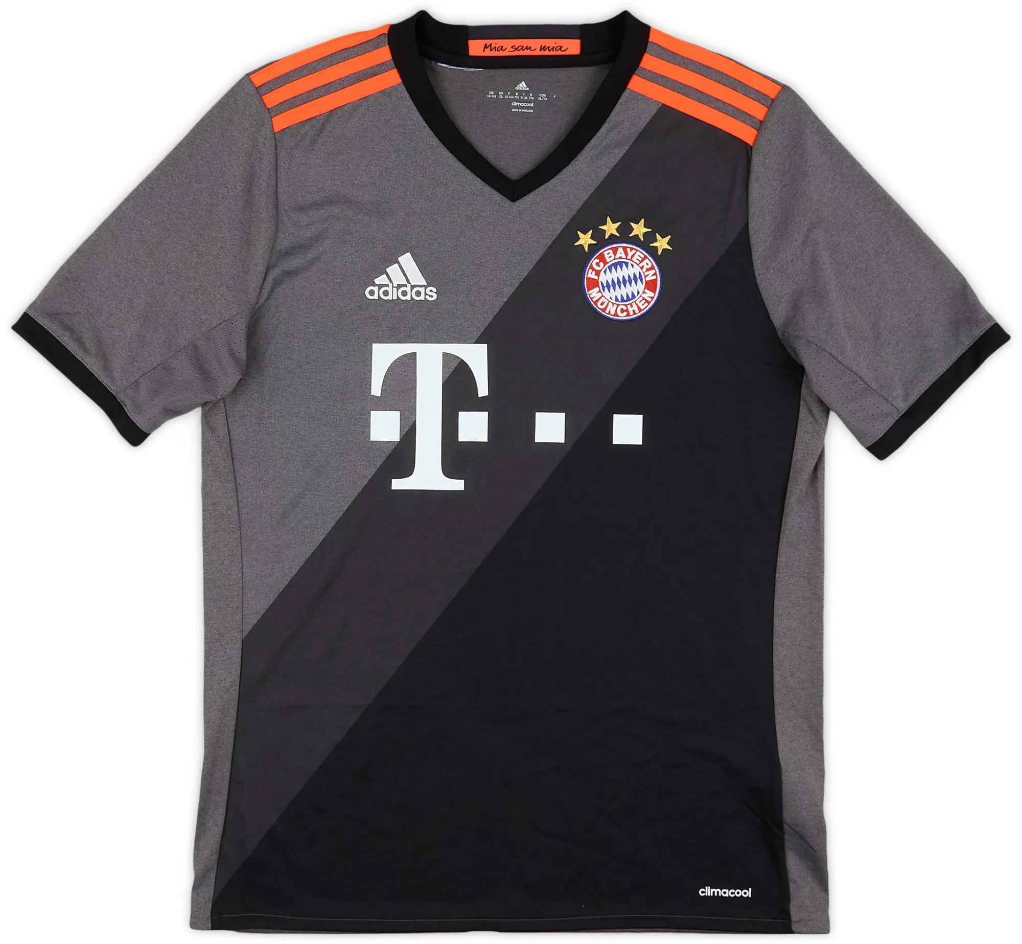 adidas 2016-17 Bayern Munich Away Shirt - 9/10 - (XL.Boys)