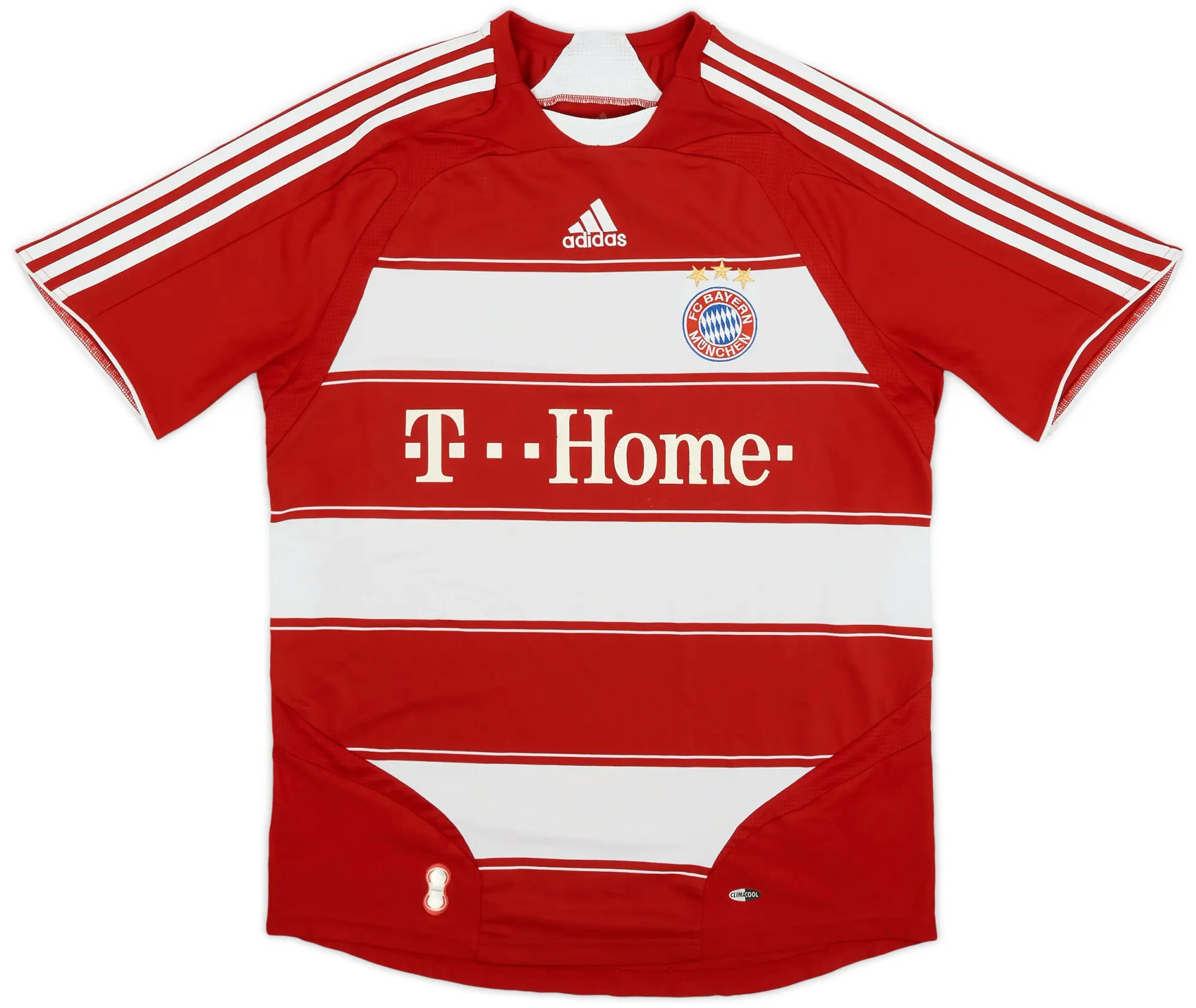 adidas 2007-08 Bayern Munich Home Shirt - 6/10 - (M)