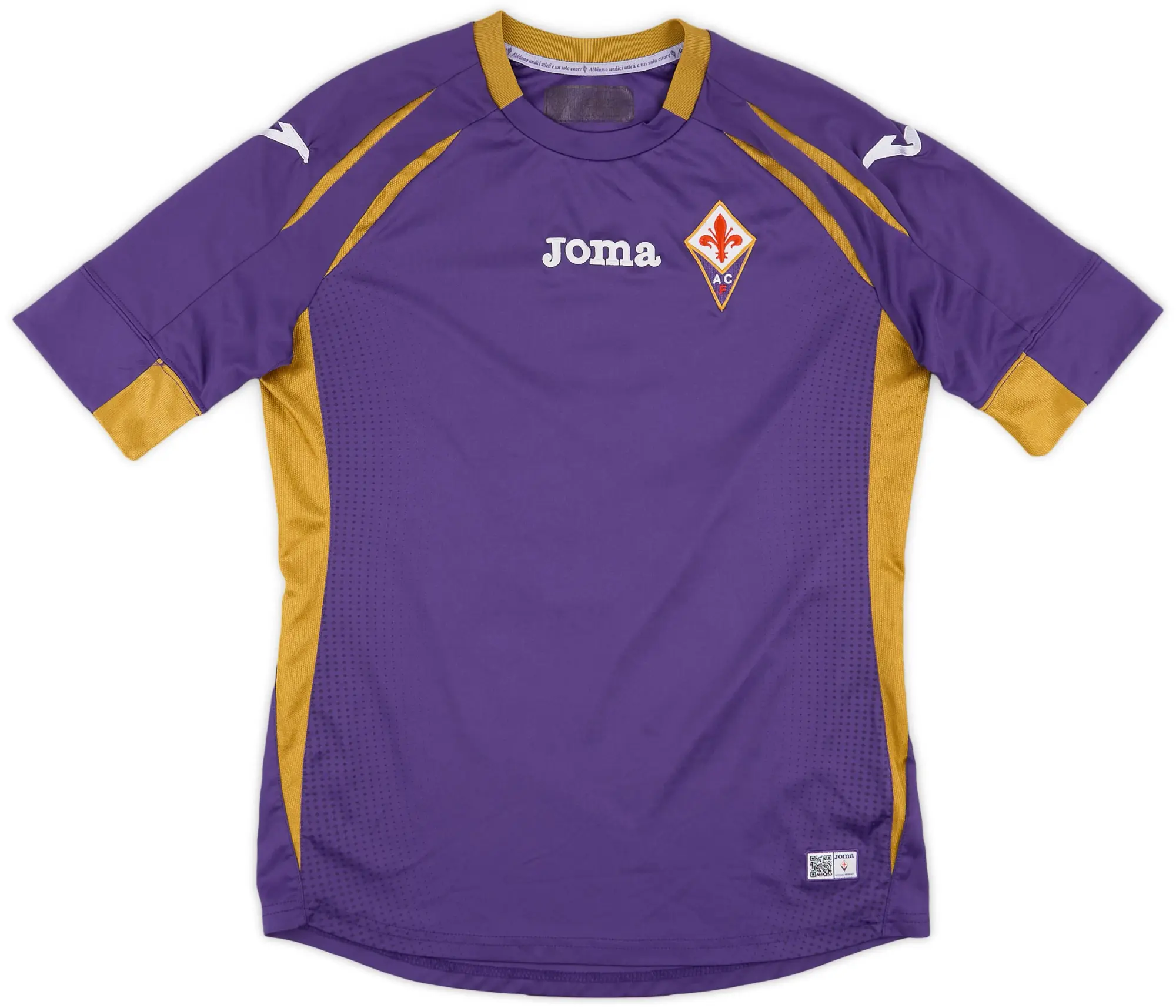 Joma 2014-15 Fiorentina Home Shirt #6 - 6/10 - (M)