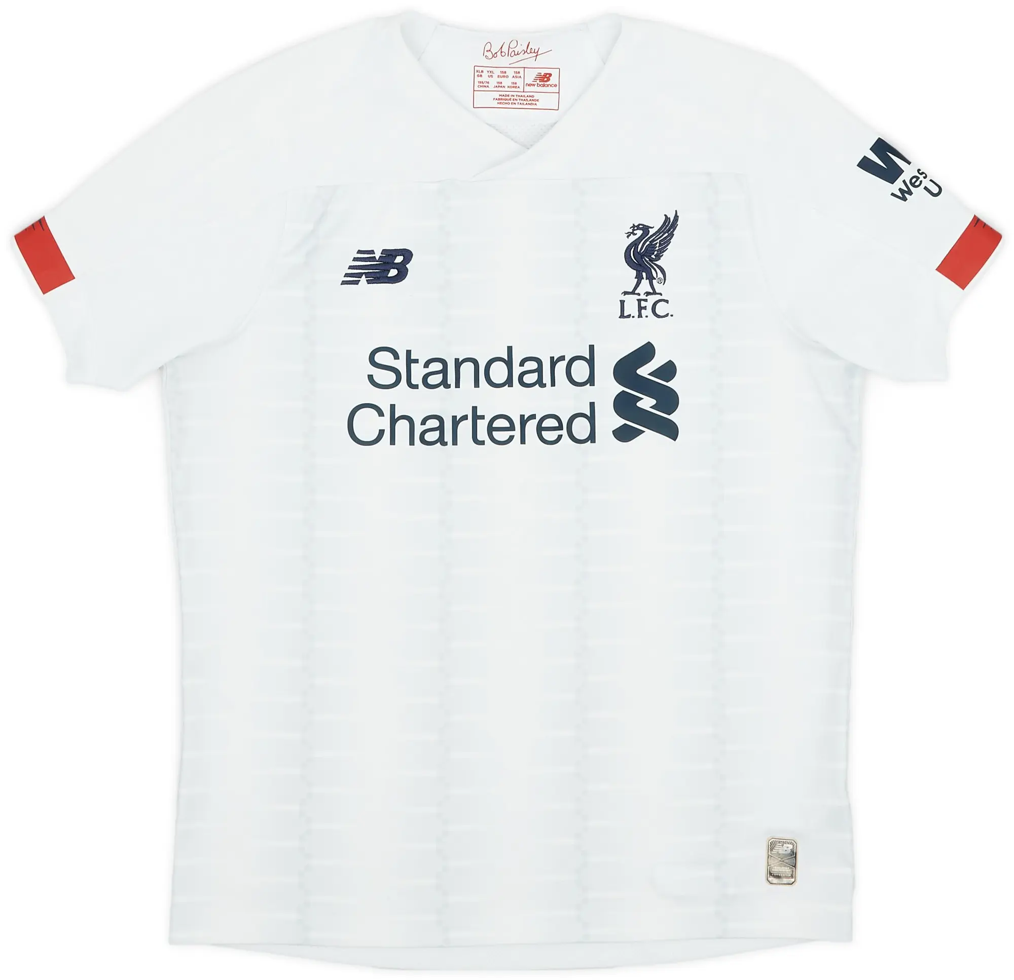 NewBalance 2019-20 Liverpool Away Shirt - 8/10 - (XL.Boys)