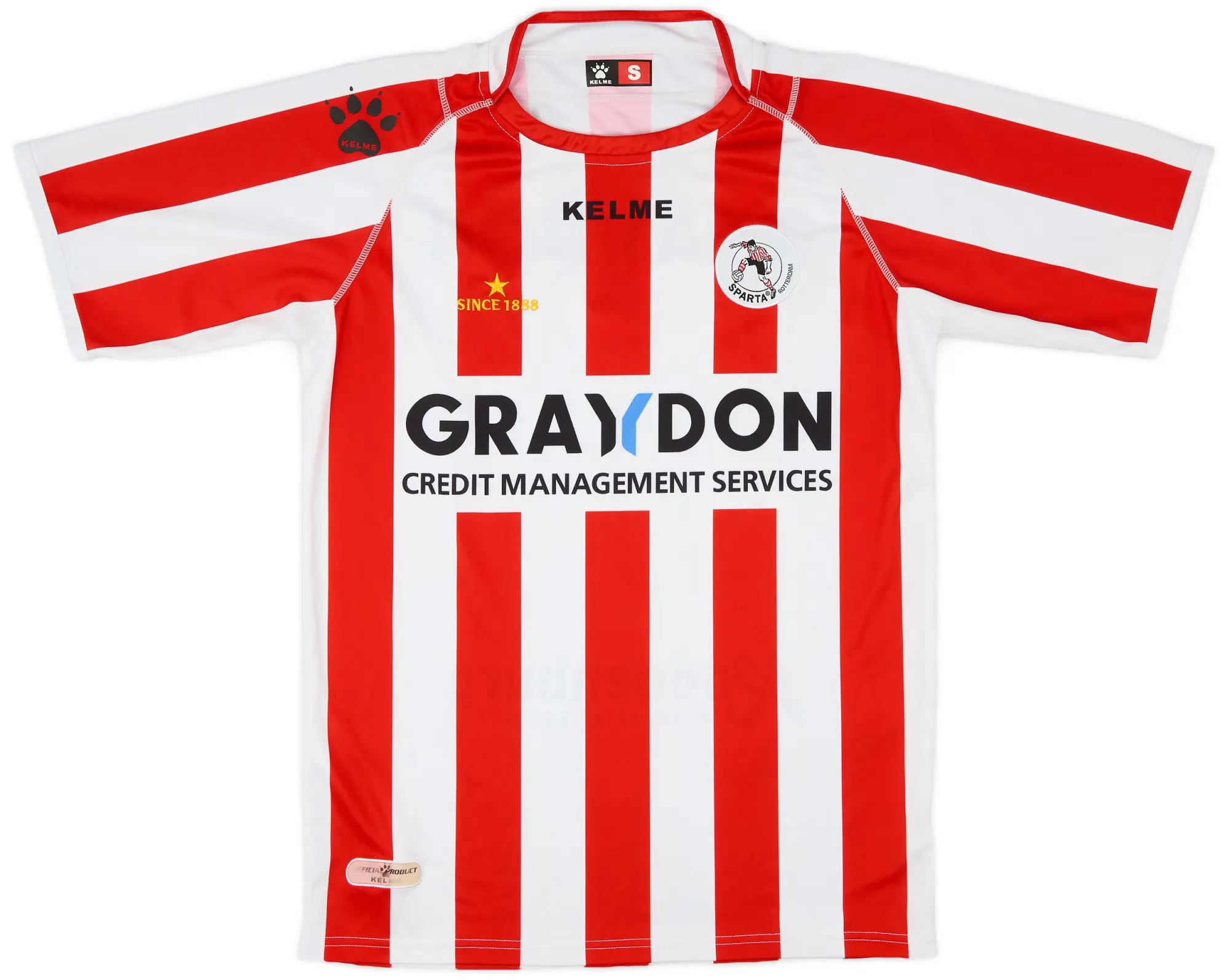 Kelme 2006-07 Sparta Rotterdam Home Shirt - 9/10 - (S)