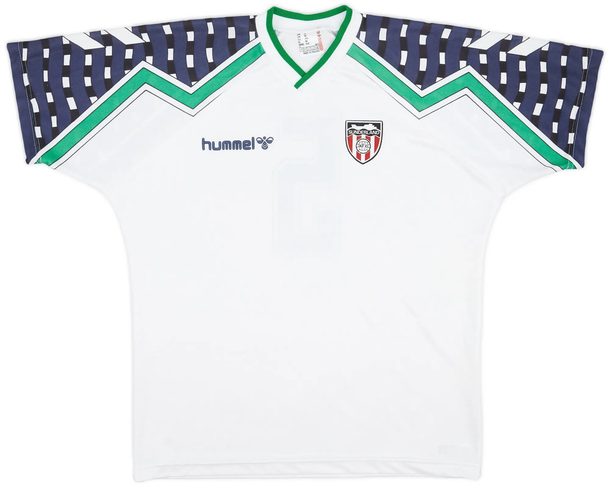 Hummel 1991-94 Sunderland Match Issue Away Shirt #5