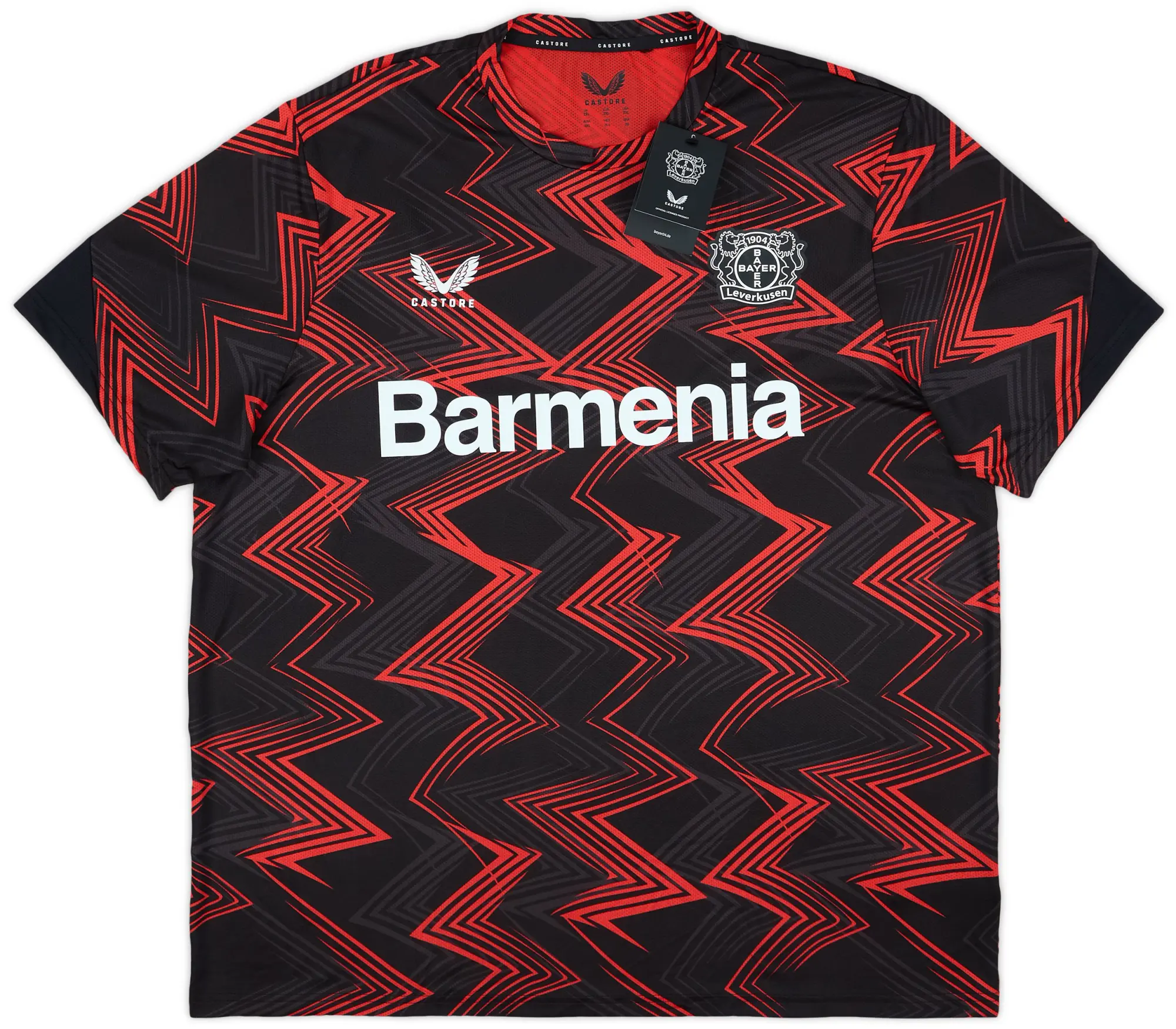 2024-25 Bayer Leverkusen Castore Pre-Match Shirt (S)