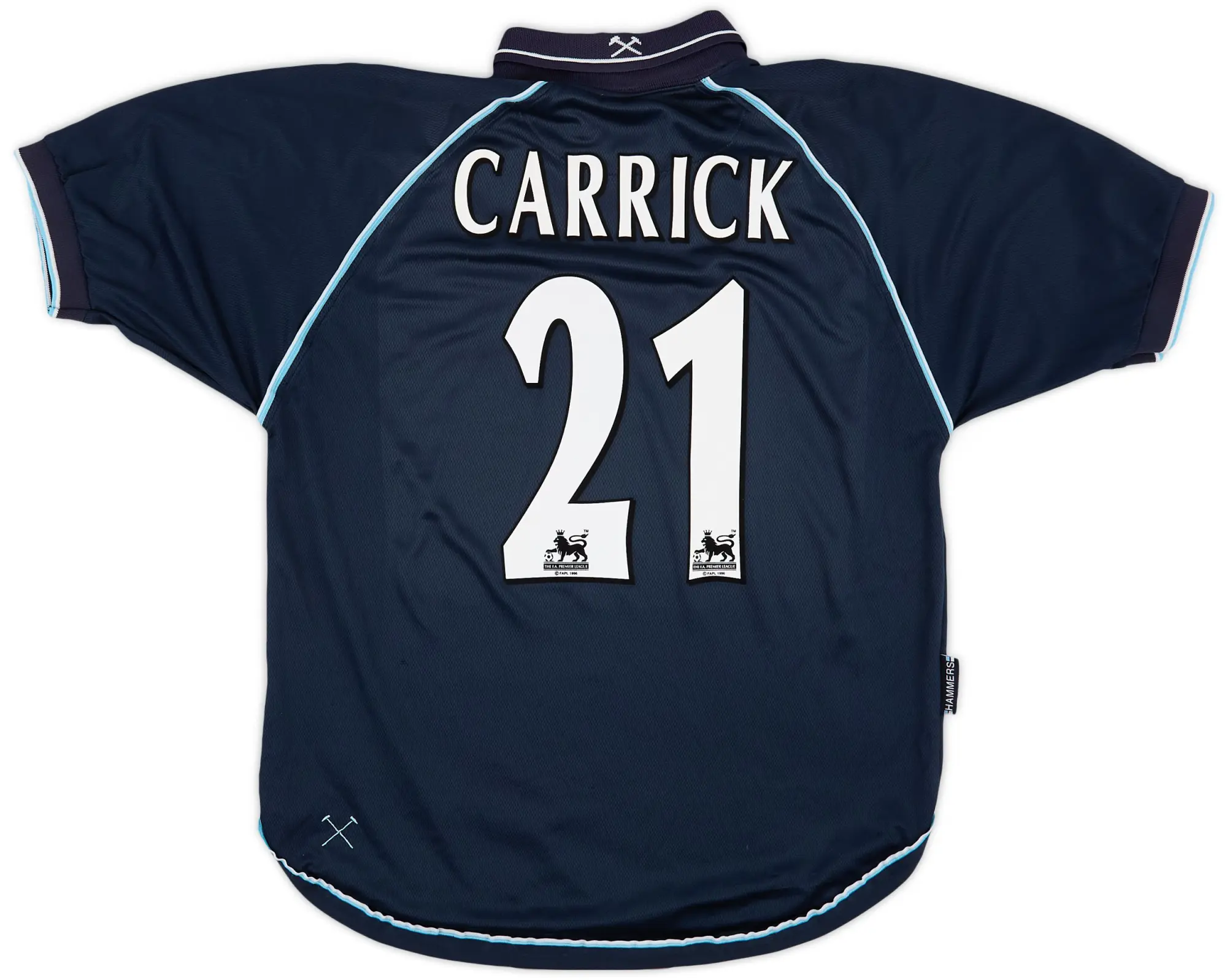 Fila 1999-01 West Ham Third Shirt Carrick #21 - 8/10 - (L)