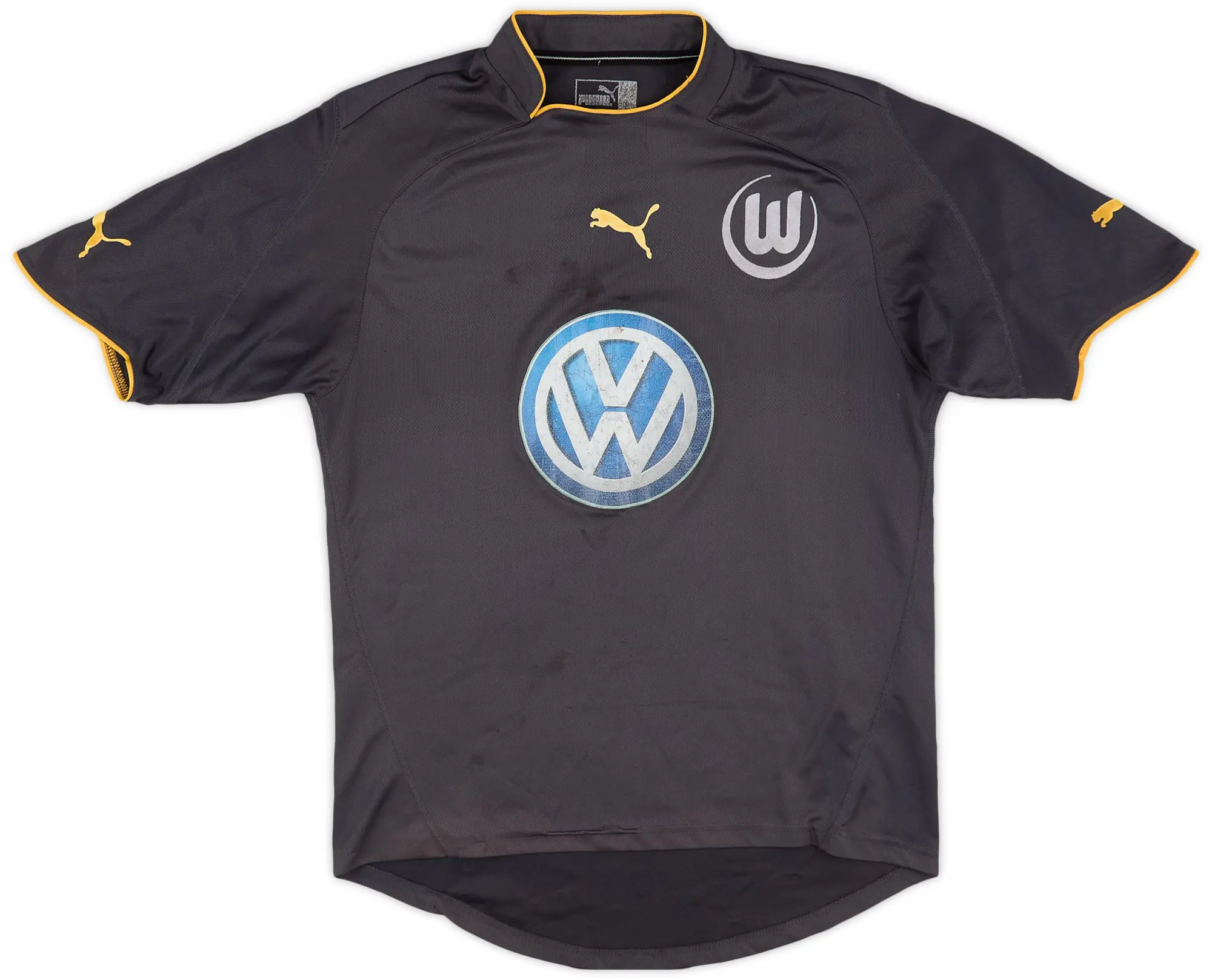 Puma 2003-04 Wolfsburg Away Shirt - 4/10 - (S)