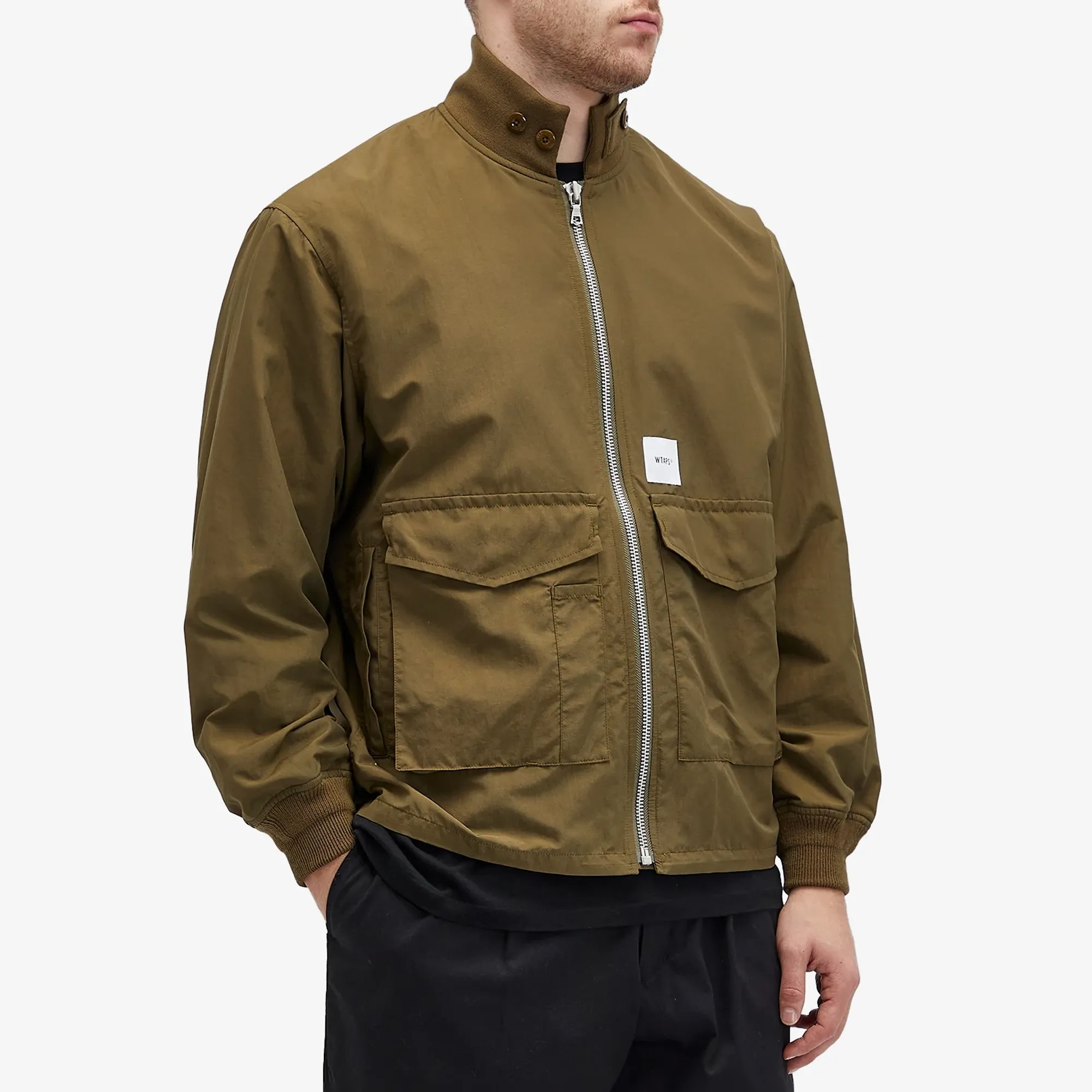 WTAPS Men's 10 WEP Jacket Olive Drab | 242TQDT-JKM04-OLV | FOOTY.COM
