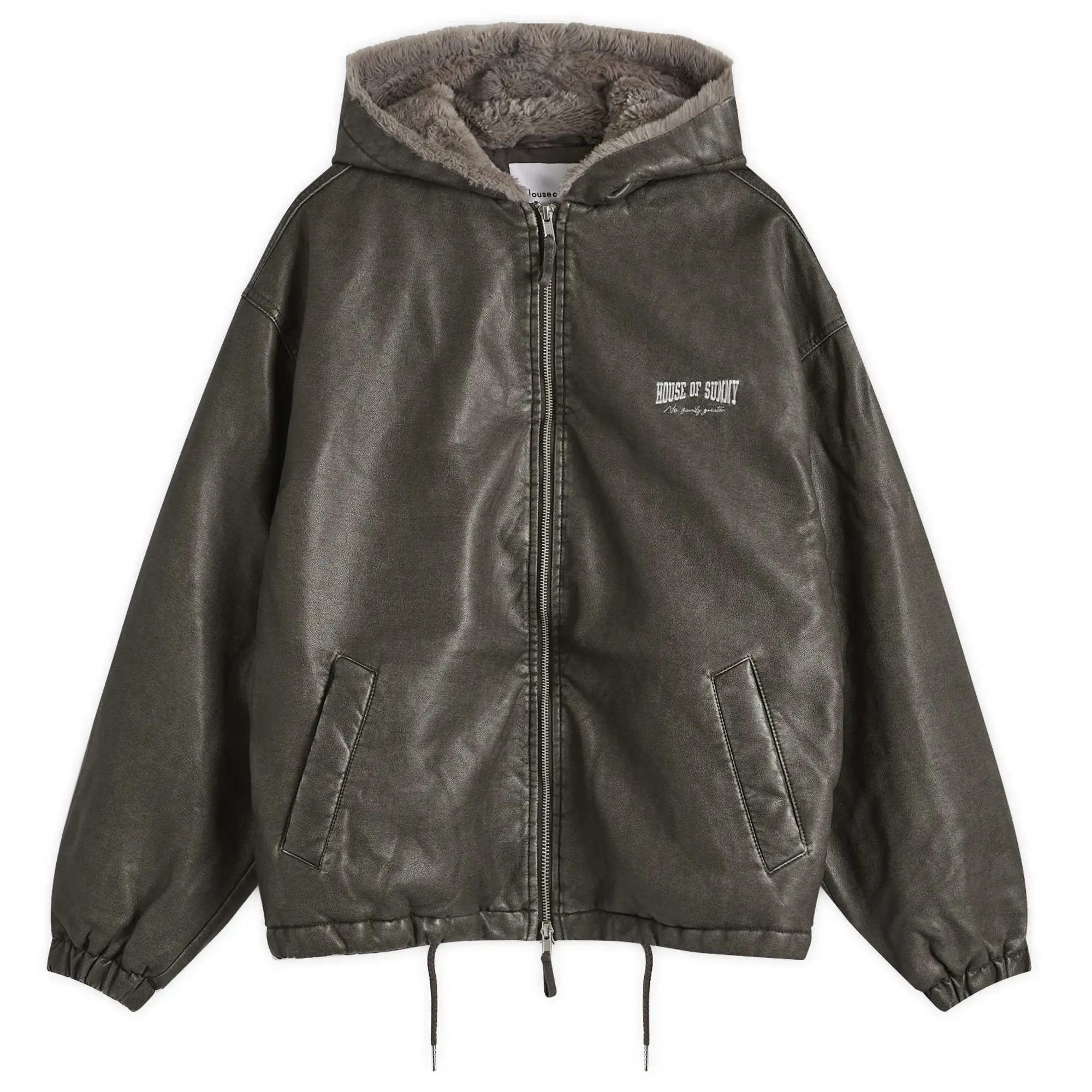 House Of Sunny Women's Heavyweight Fade Hoodie Grey