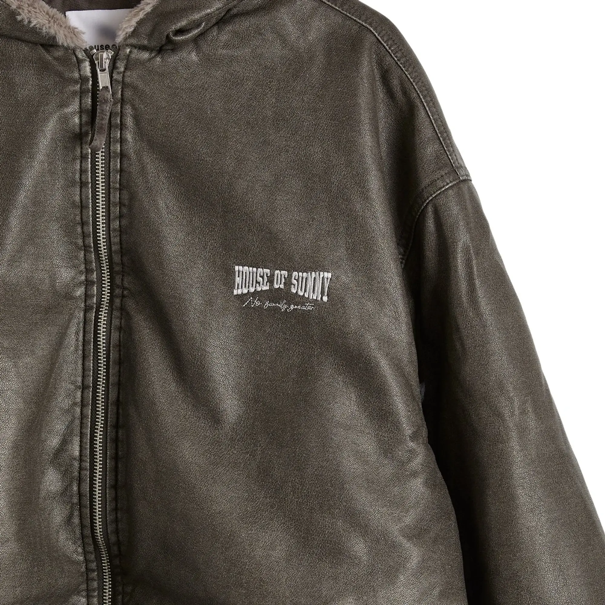House Of Sunny Women's Heavyweight Fade Hoodie Grey
