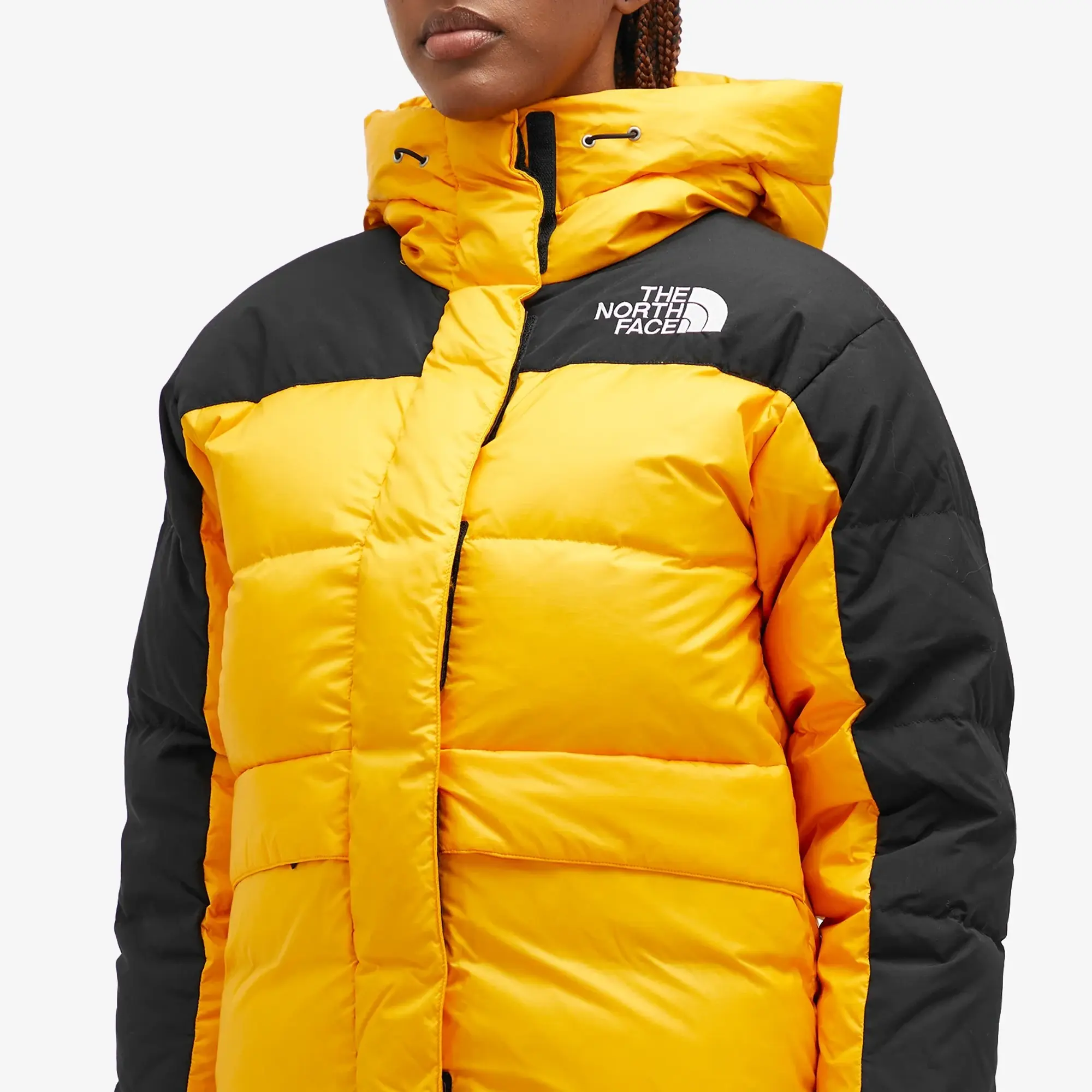 The North Face Women's Hmlyn Down Parka Jacket Yellow