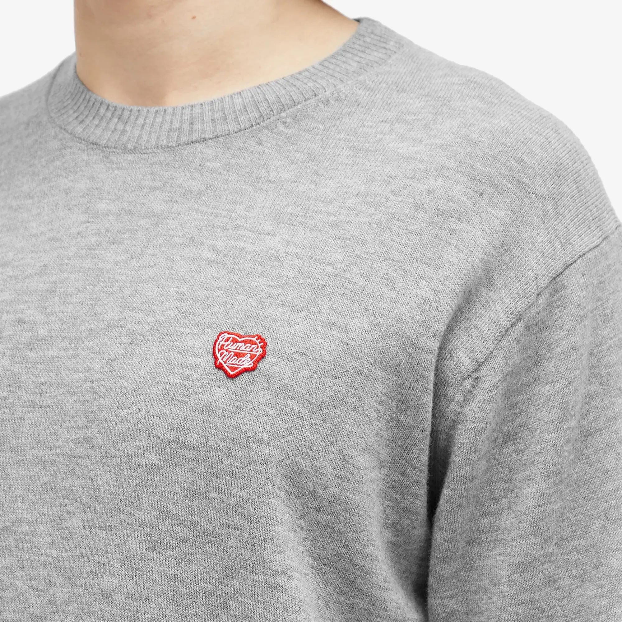 Human Hope Heart Knit Sweater | Stylish Comfort in Japan HUMAN