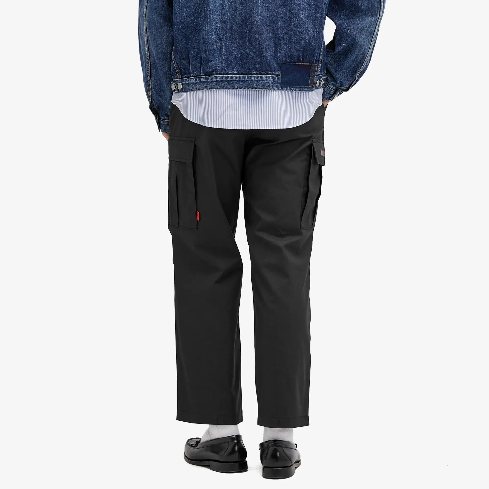 WTAPS Men's 12 Ripstop Cargo Pants Black