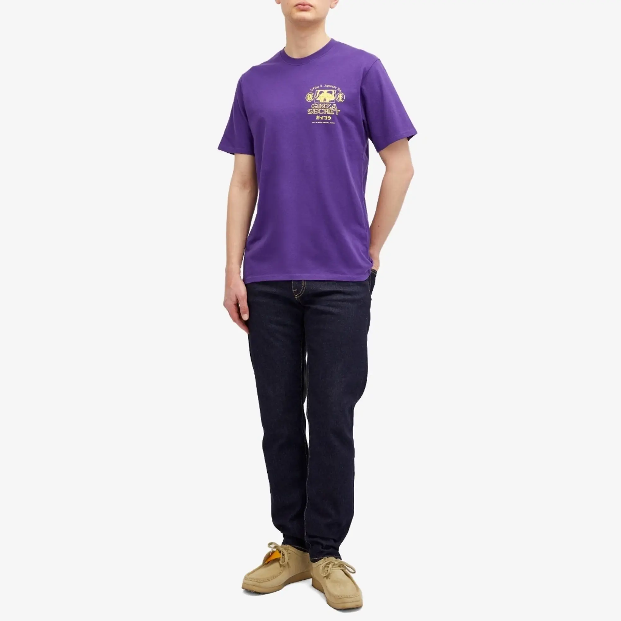 Edwin Ginza Secret T-Shirt - Parachute Purple