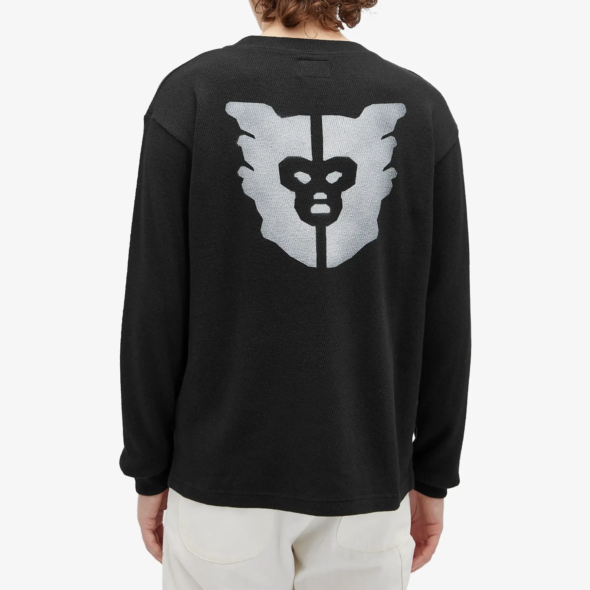 Human Made Men's thermal l/s t-shirt Black