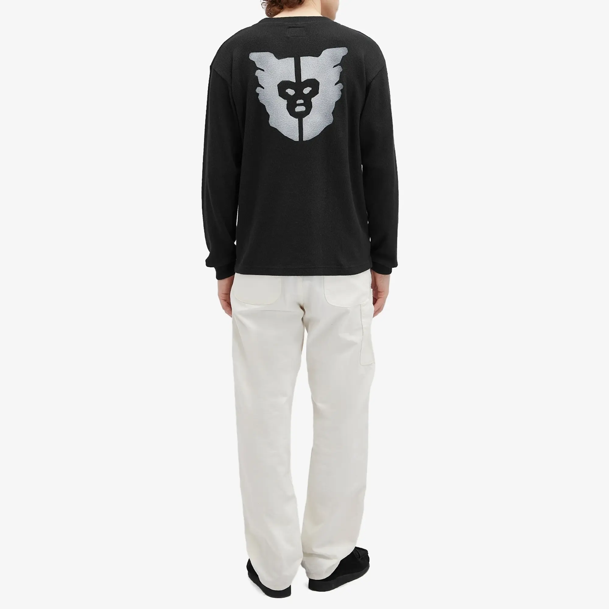 Human Made Men's thermal l/s t-shirt Black