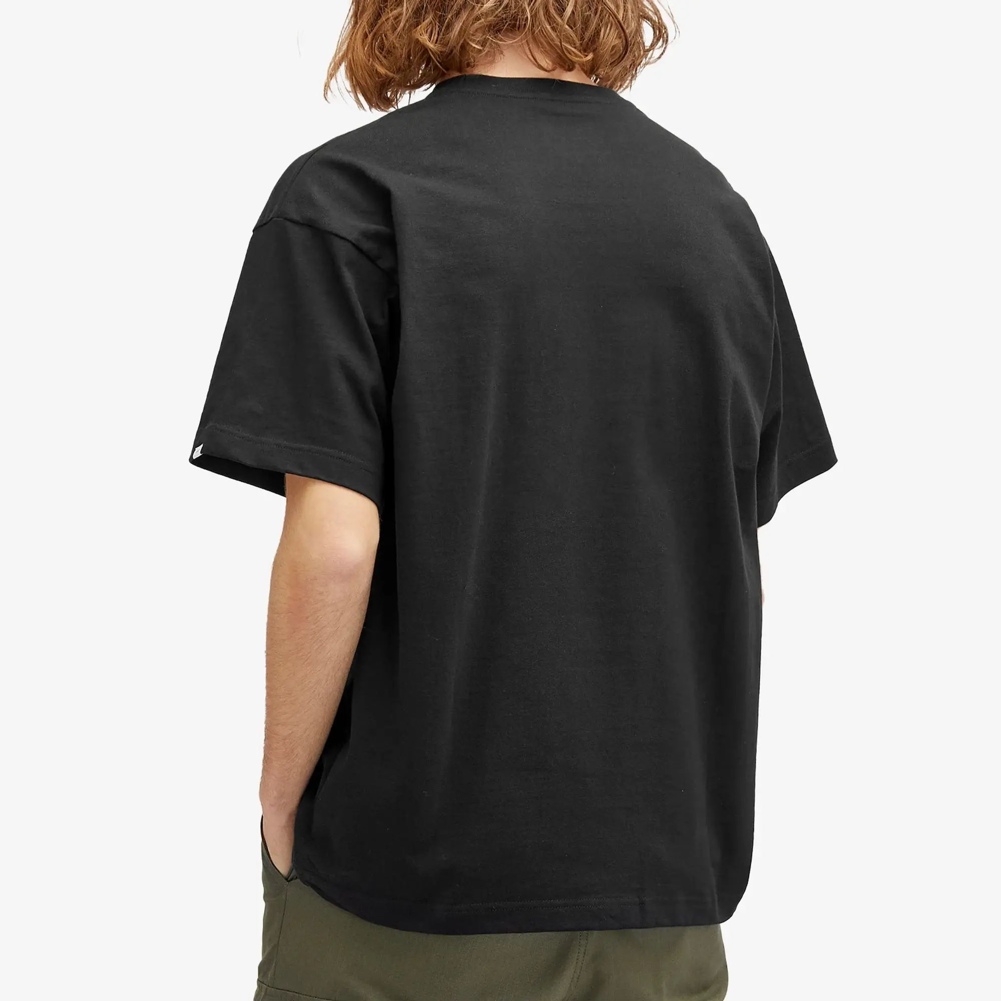 WTAPS Men's 03 Embroidered Logo T-Shirt Black
