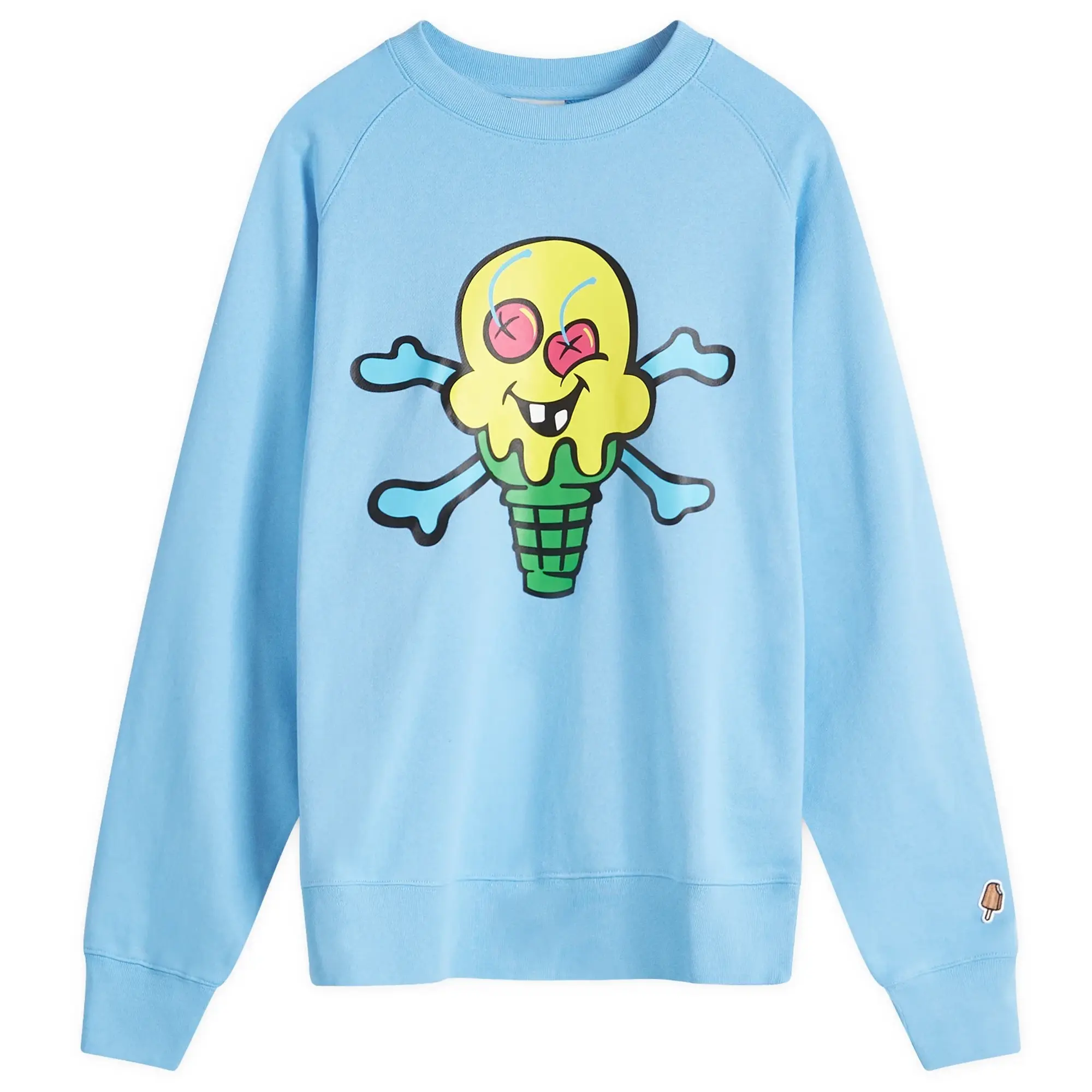 ICECREAM Men's Cones & Bones Sweatshirt Blue