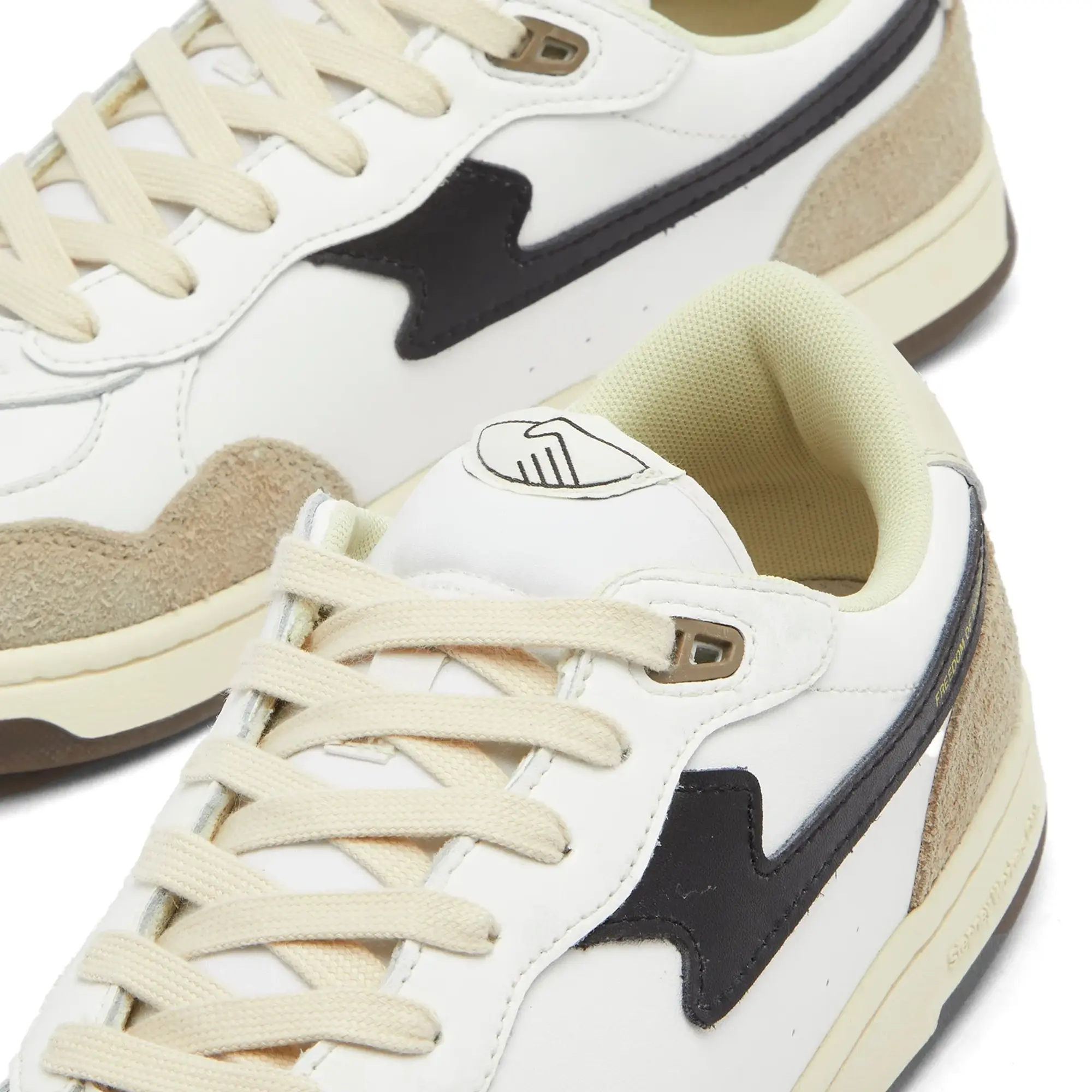 Stepney Workers Club Men's Pro Cup 01 Suede S-Strike Sneaker Winter White