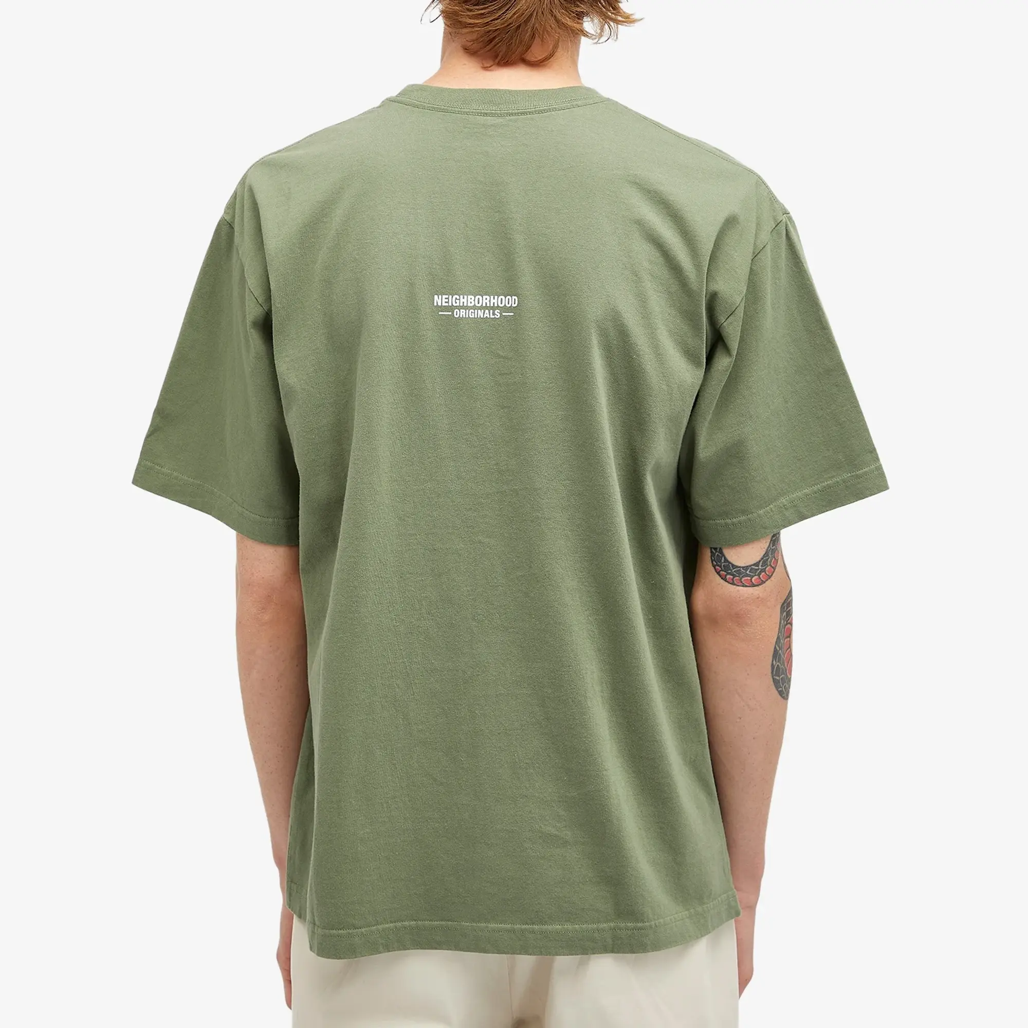 Neighborhood Men's SS-4 T-Shirt Olive Drab