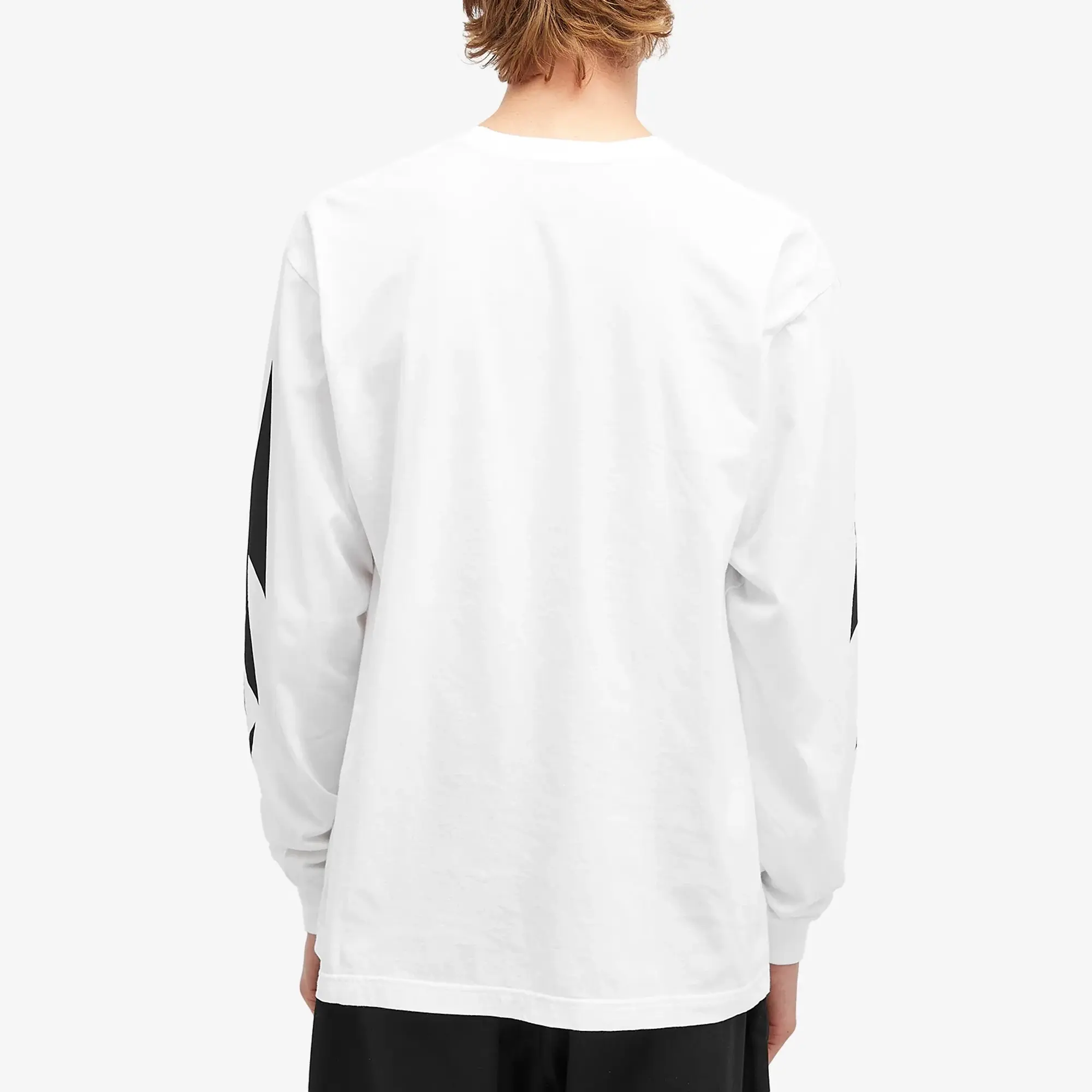 Neighborhood Men's LS-16 Long Sleeve T-Shirt White