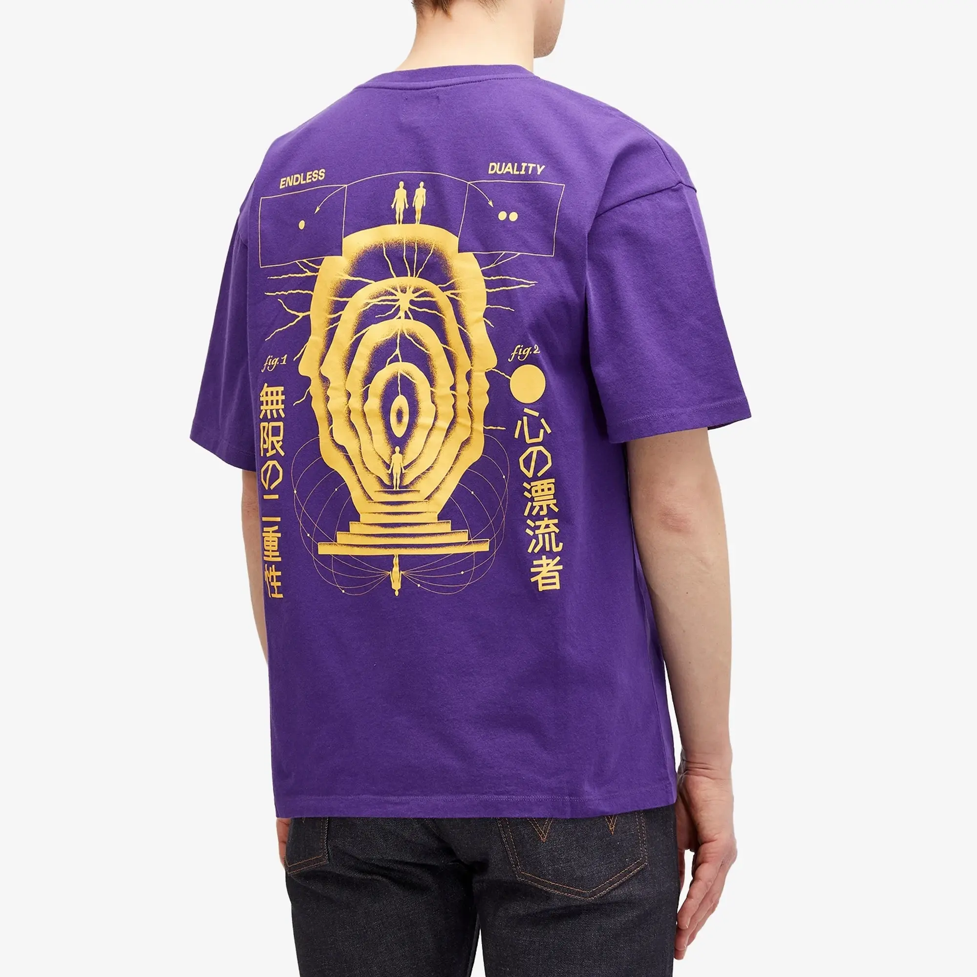 Edwin Mind Drifter T-Shirt - Parachute Purple