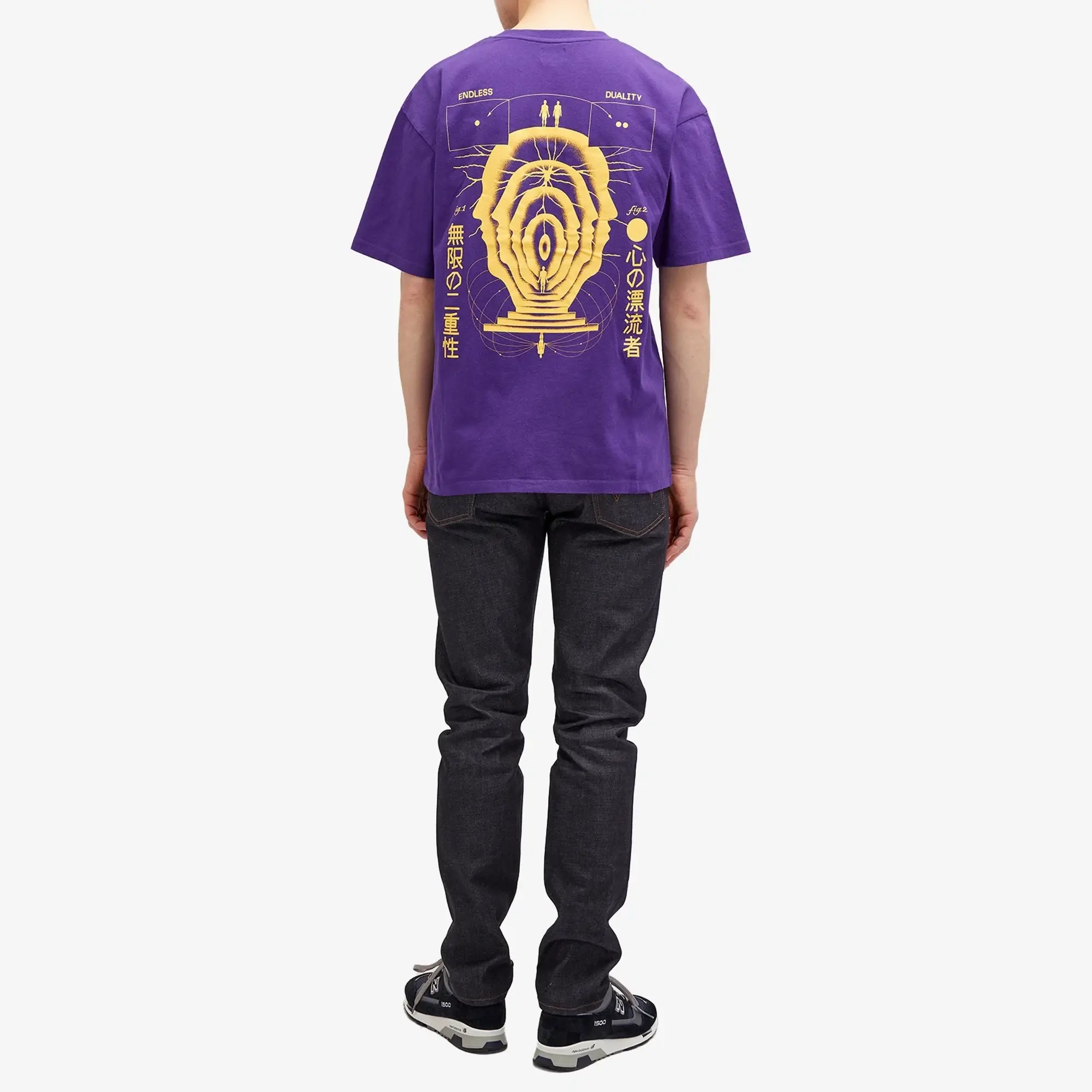 Edwin Mind Drifter T-Shirt - Parachute Purple