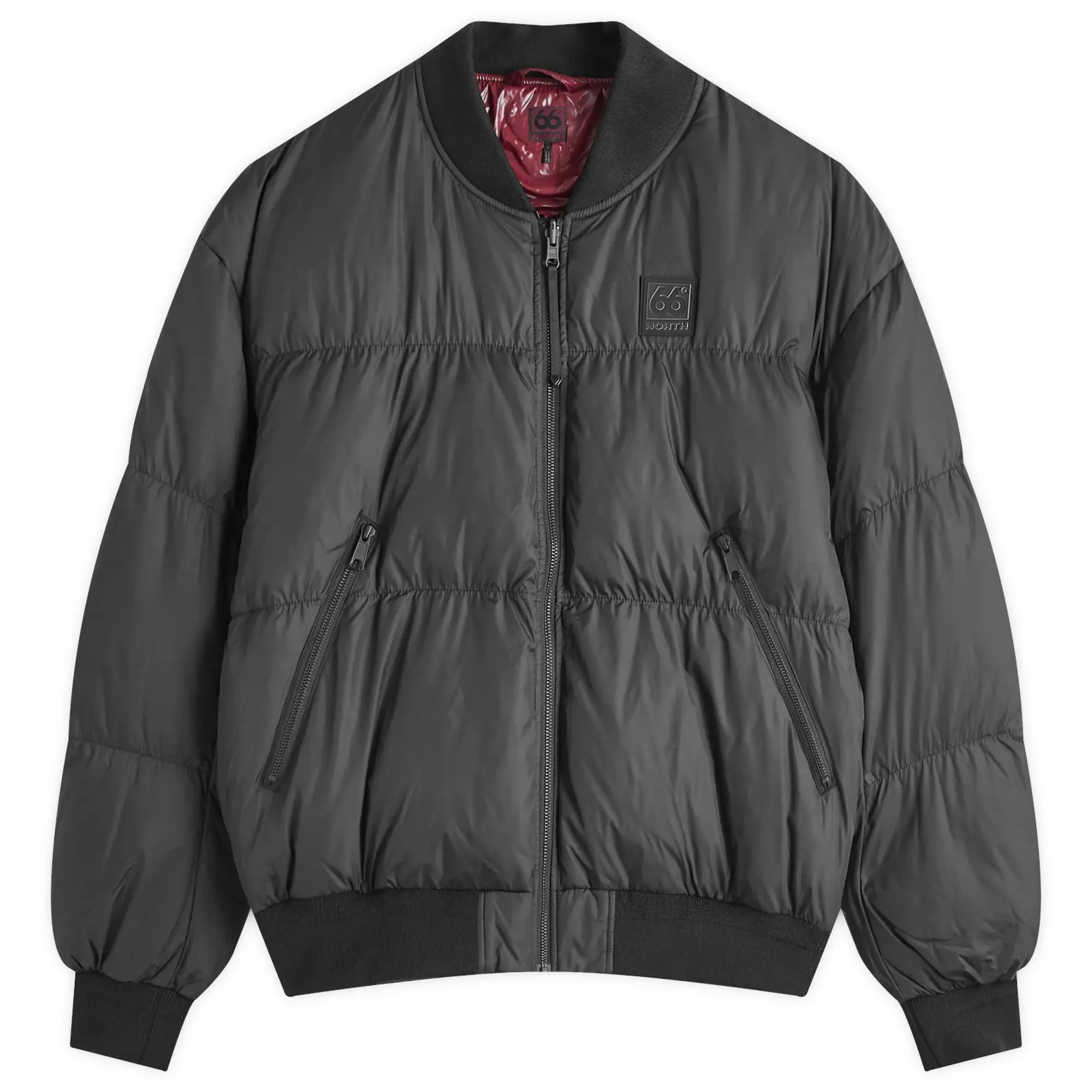 66° North Men's Dyngja Bomber Jacket Black