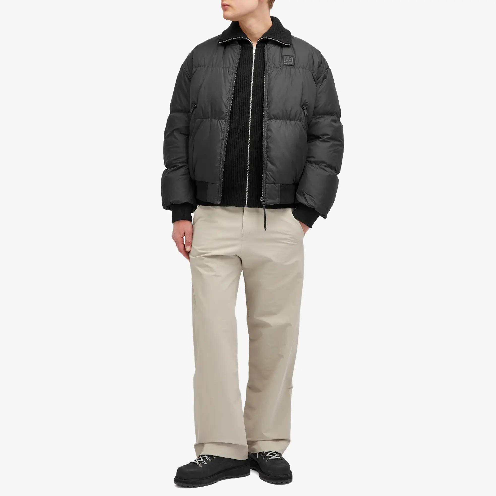 66° North Men's Dyngja Bomber Jacket Black