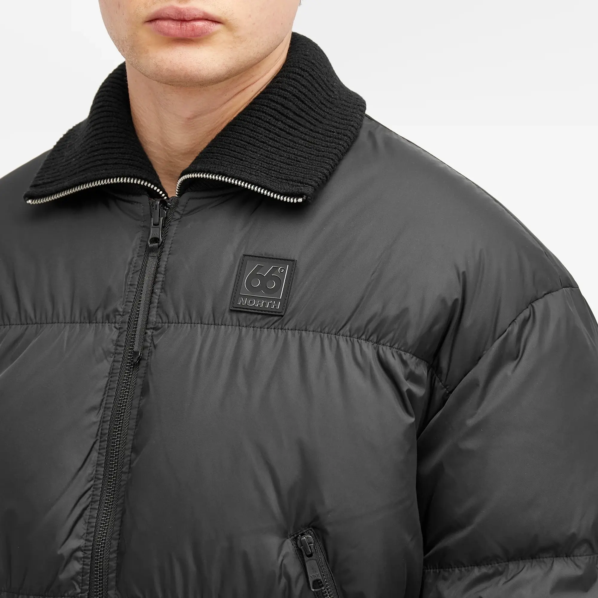 66° North Men's Dyngja Bomber Jacket Black