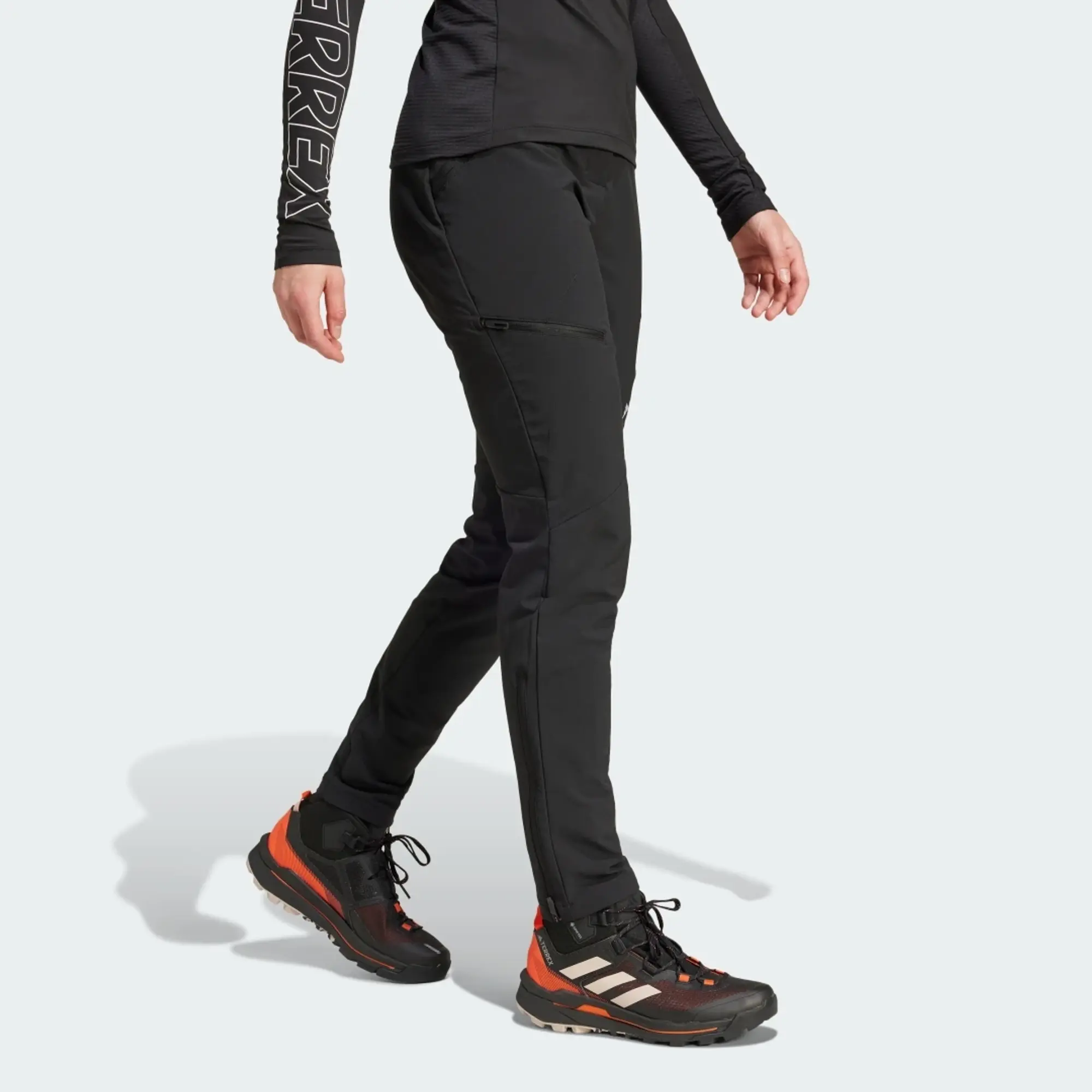 adidas Techrock Brushed Softshell Tracksuit Bottoms