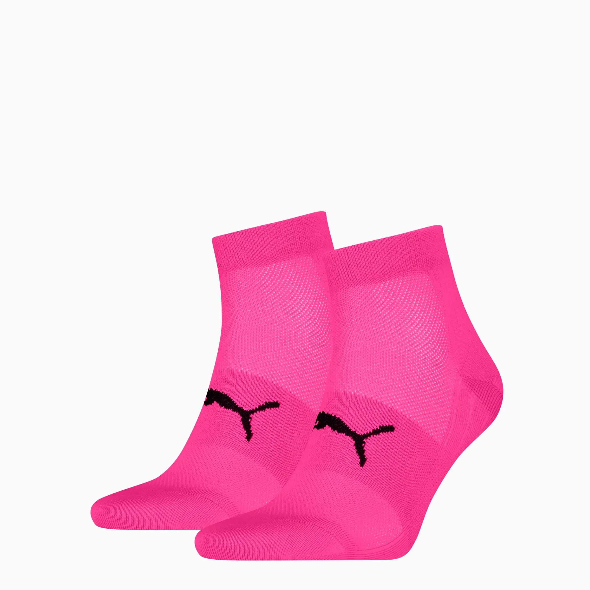 PUMA Quarter Socks (2 Pack) Unisex, Pink