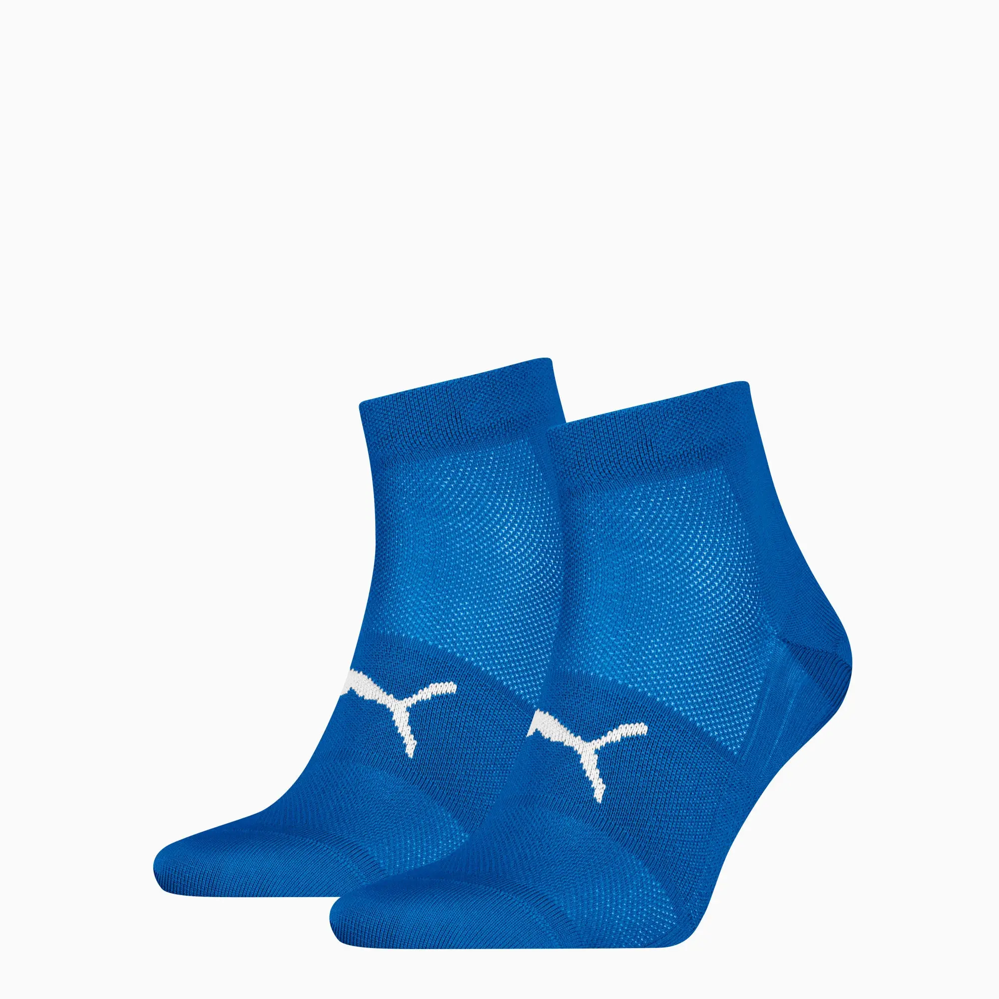 PUMA Quarter Socks (2 Pack) Unisex, Blue