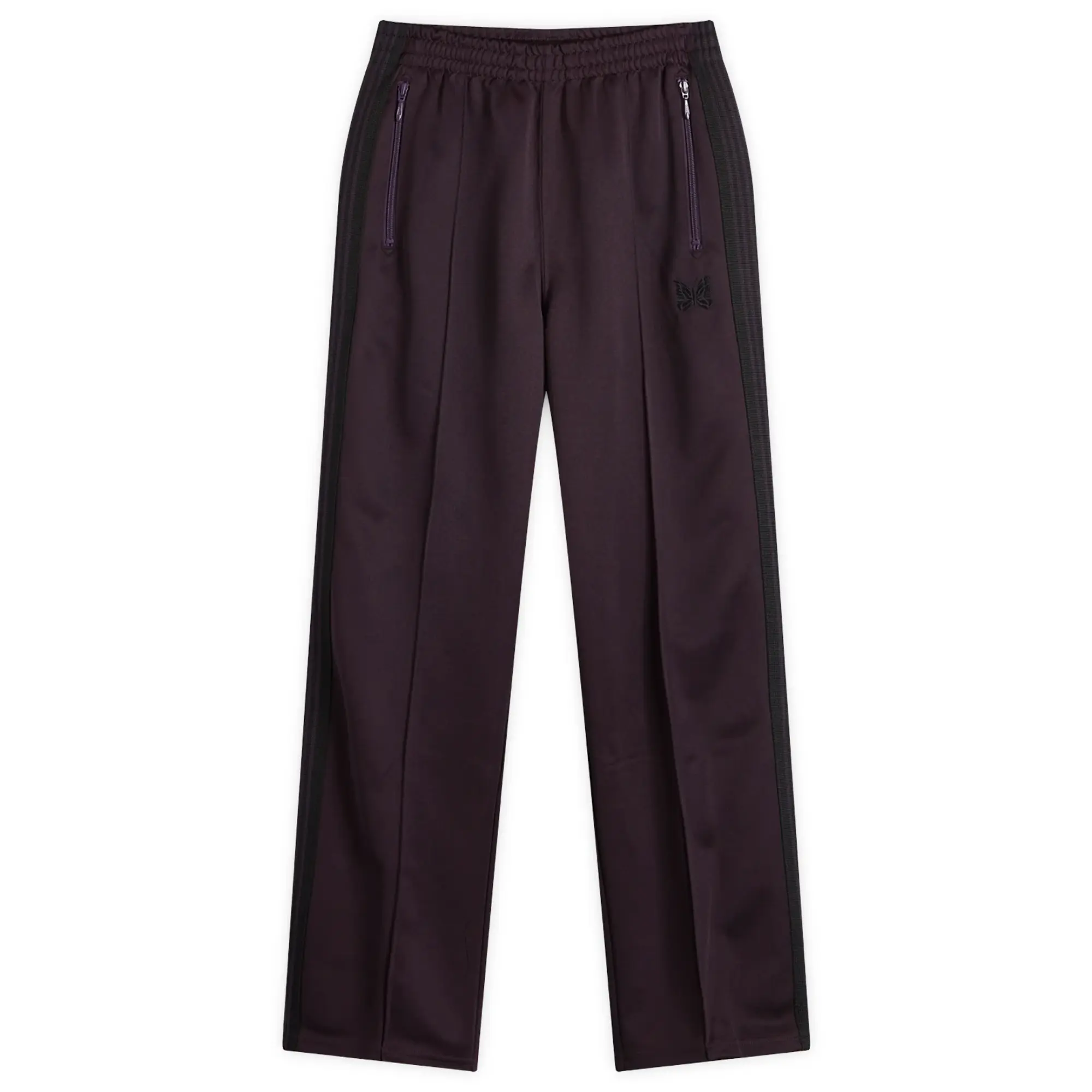 Needles Women's Poly Smooth Track Pant Dark Purple