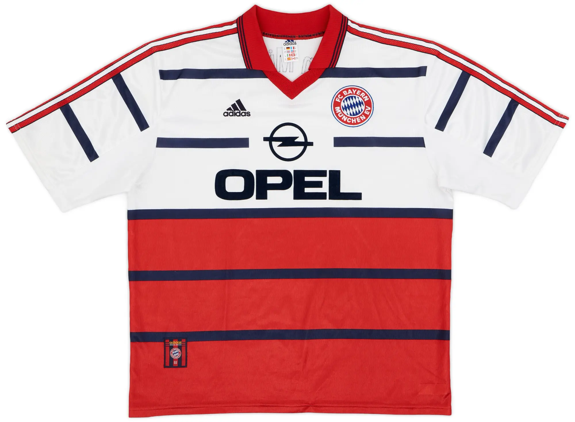 adidas 1998-00 Bayern Munich Away Shirt - 5/10 - (XL)