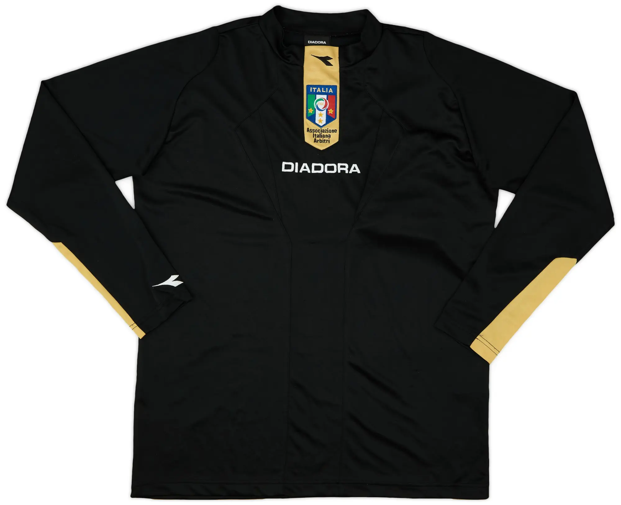 2007-09 Italy Diadora Referee L/S Shirt - 8/10 - (M)