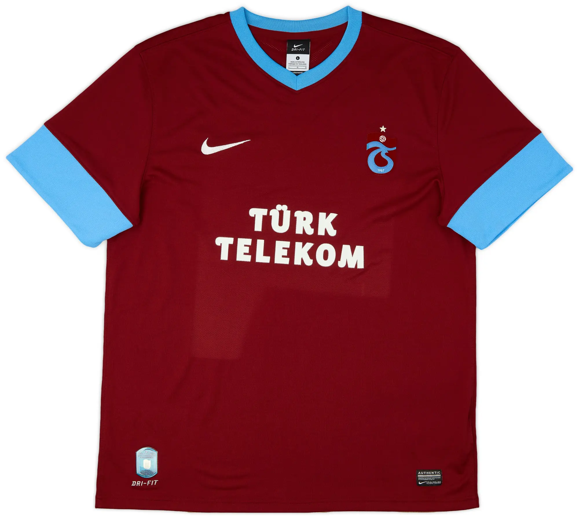 Nike 2011-12 Trabzonspor Third Shirt - 8/10 - (L)