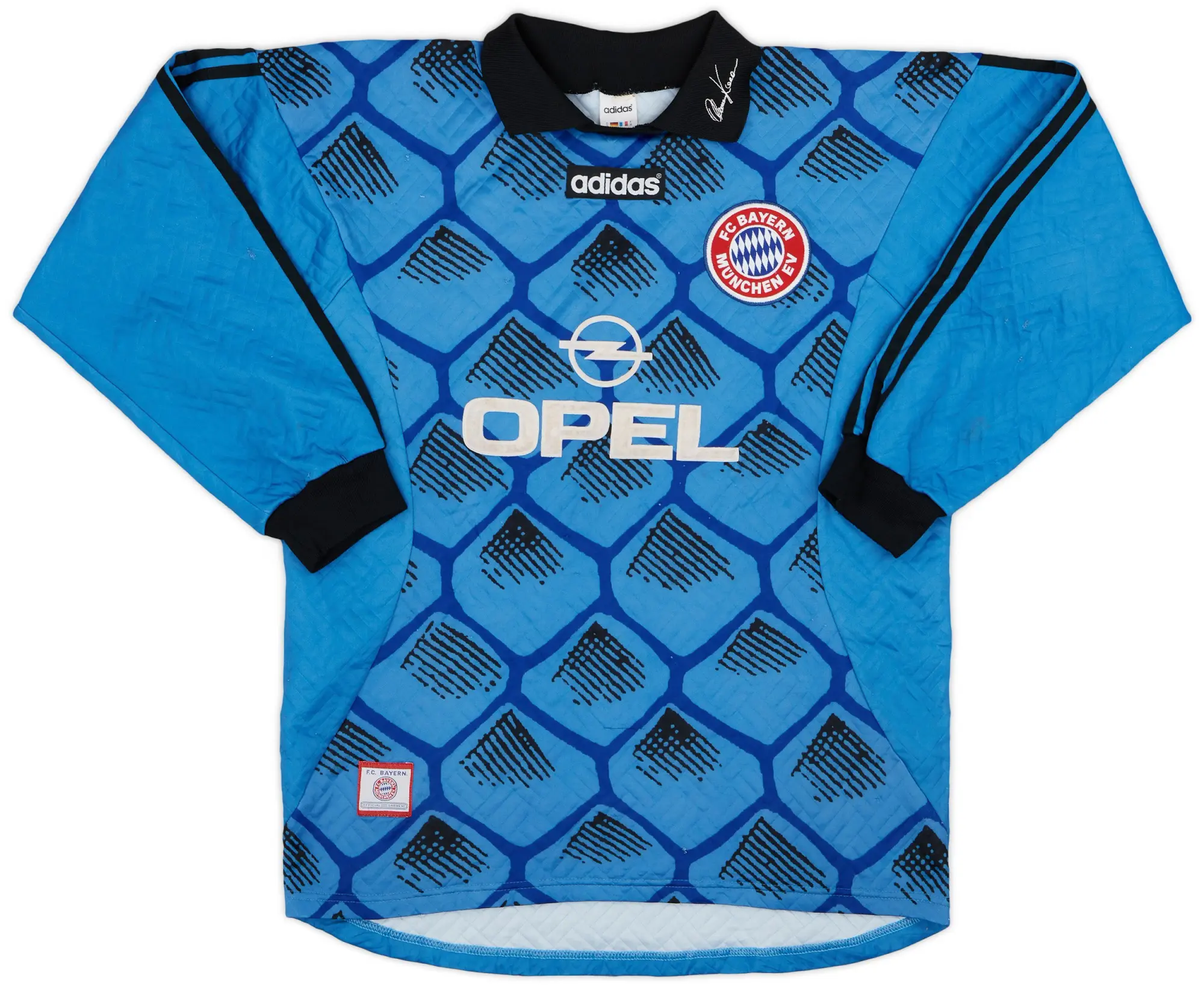 adidas 1996-98 Bayern Munich GK Shirt - 8/10 - (M)