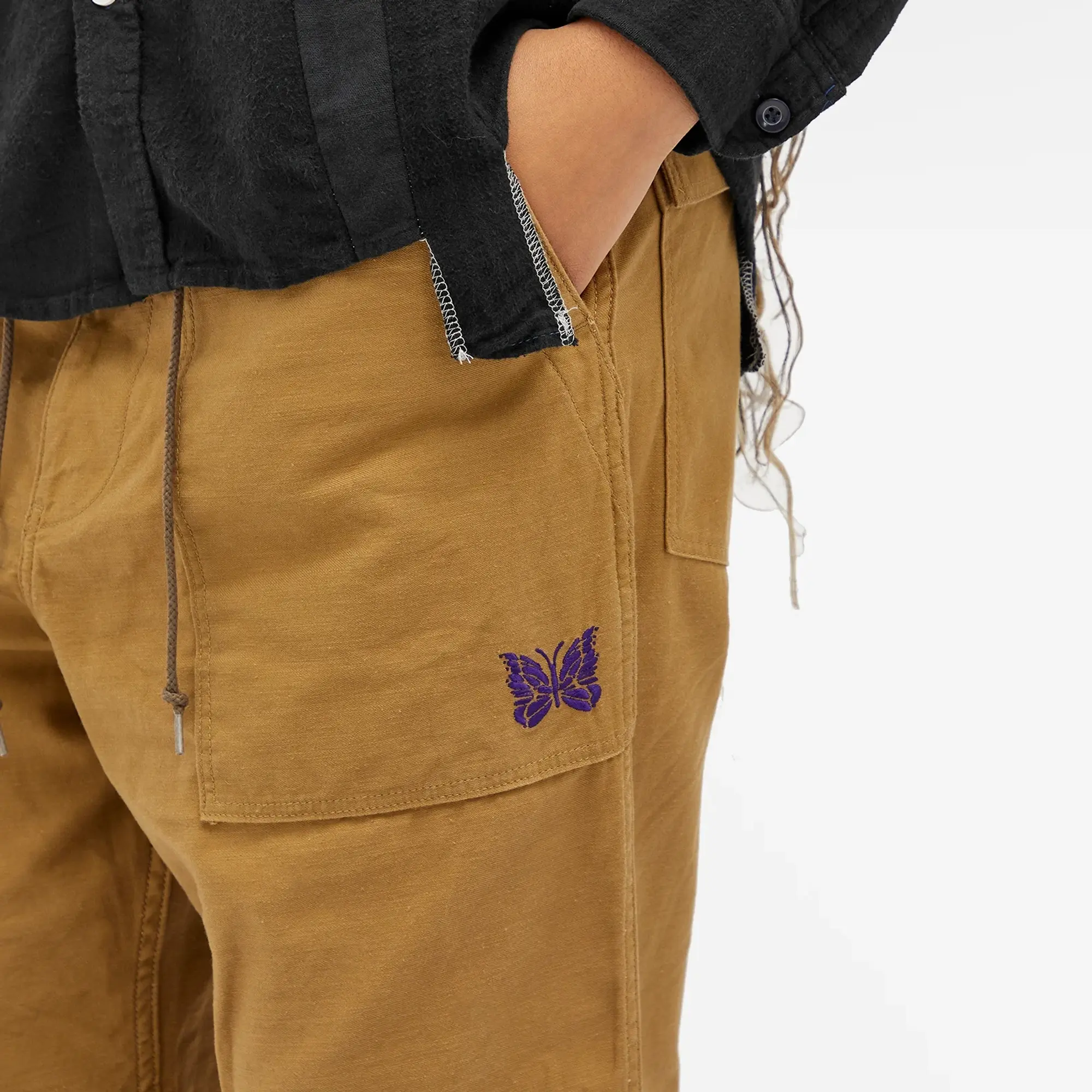 Needles Women's String Fatigue Pant Mocha