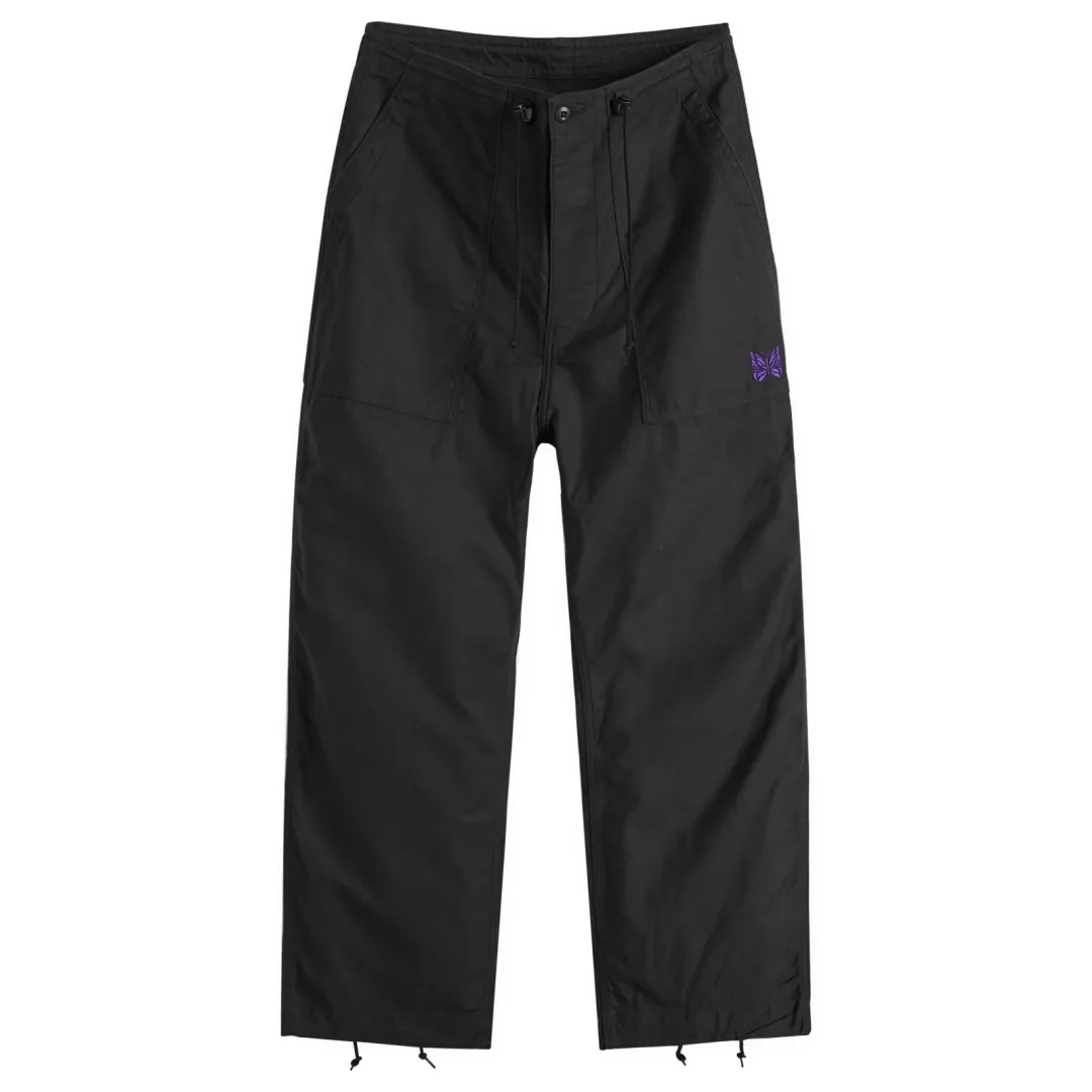 Needles Women's String Fatigue Pant Black | PU240-BLK | FOOTY.COM