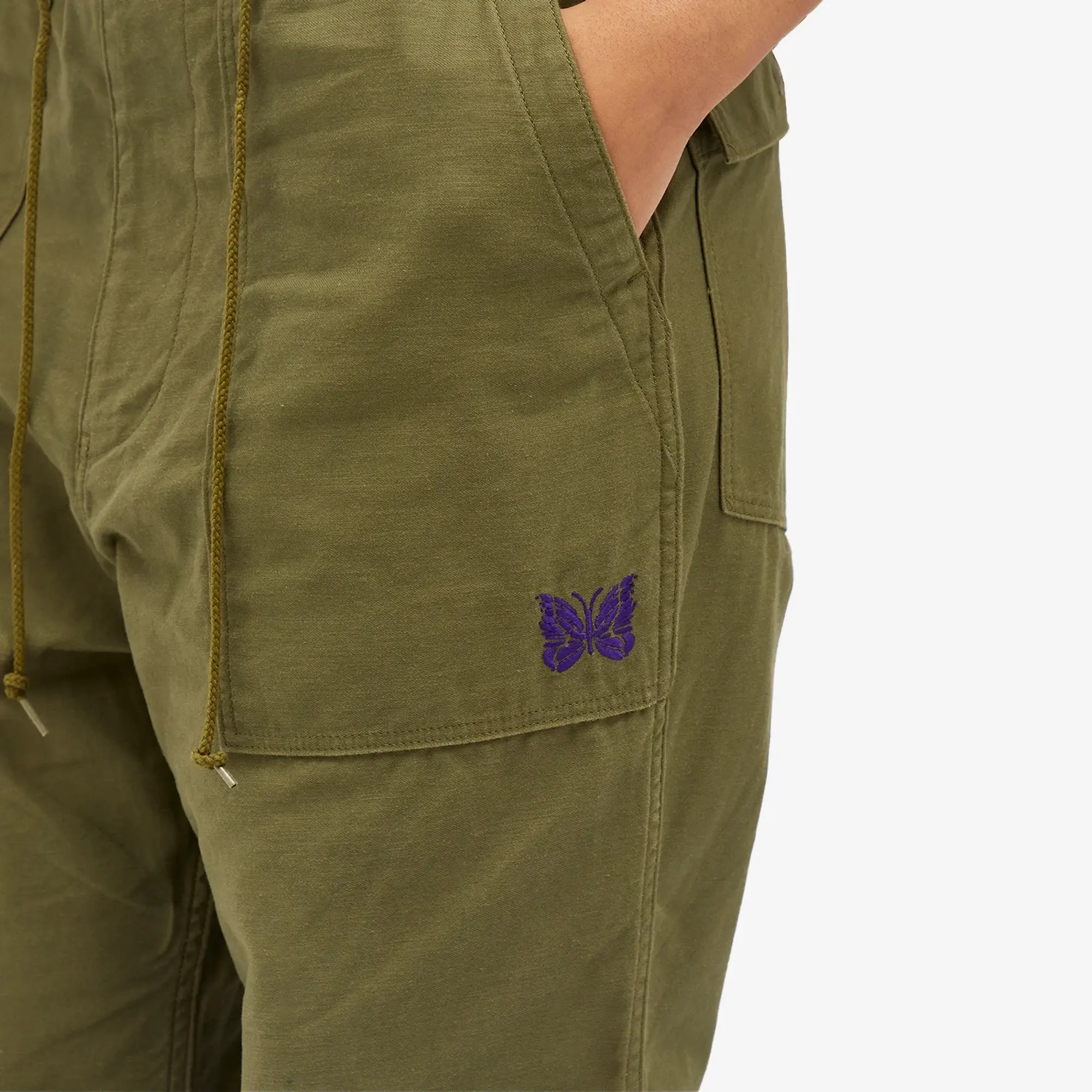 Needles Women's String Fatigue Pant Olive