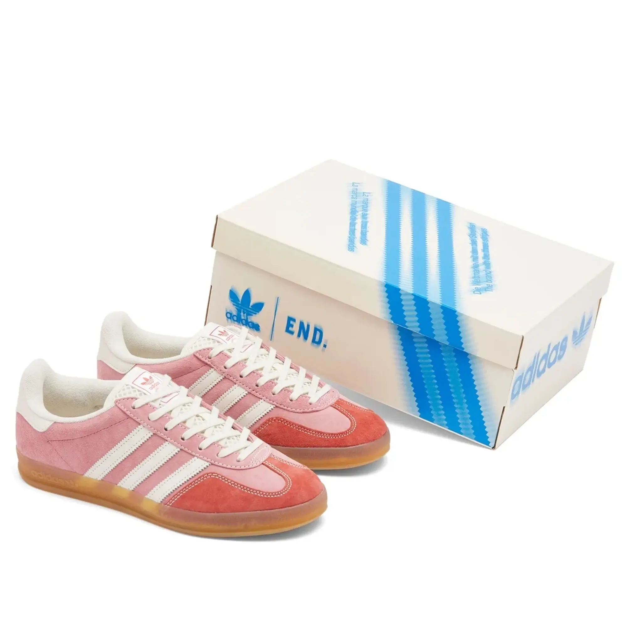 END. x adidas Gazelle Indoor 'Laundromat' Pink