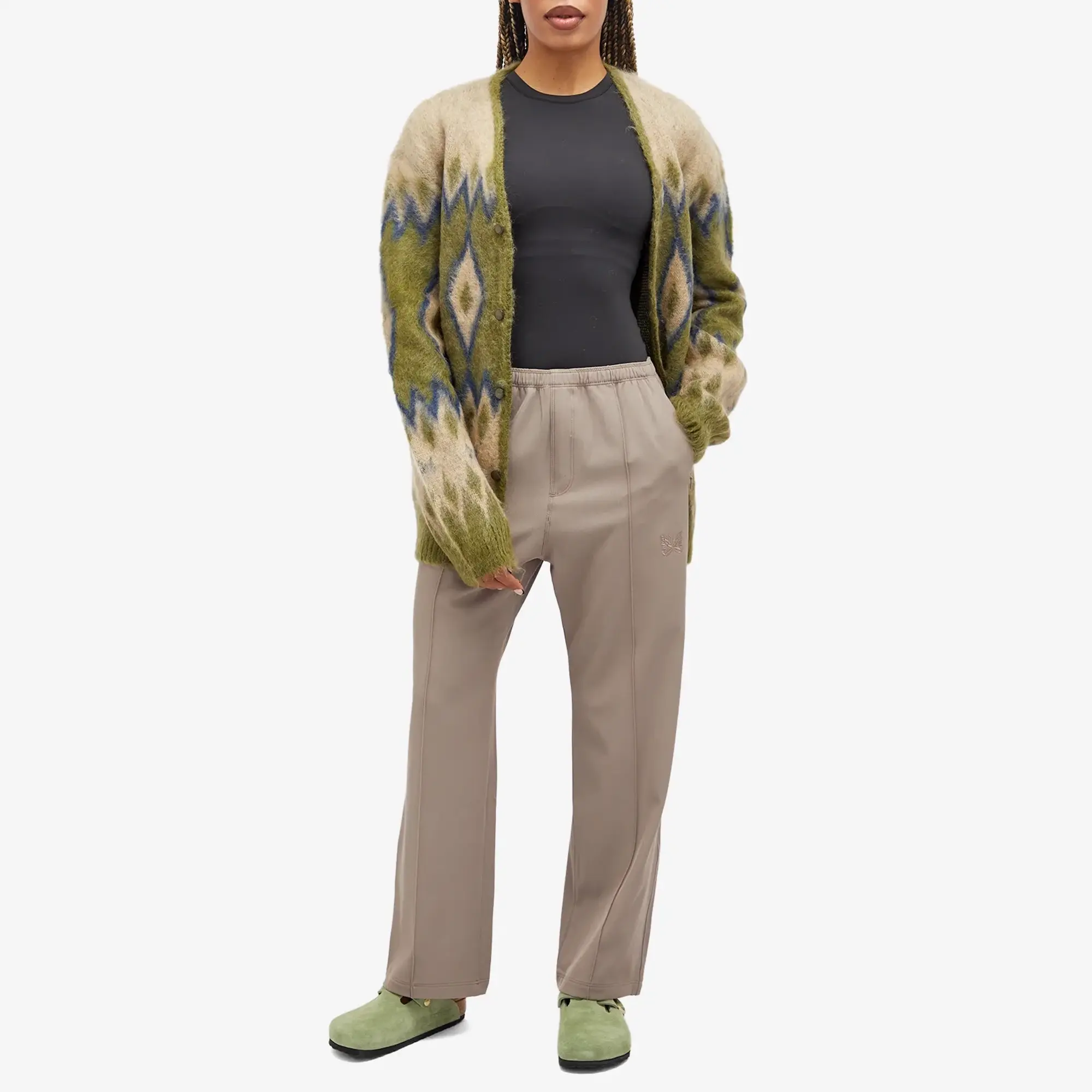 Needles Women's WU Straight Twill Pant Taupe