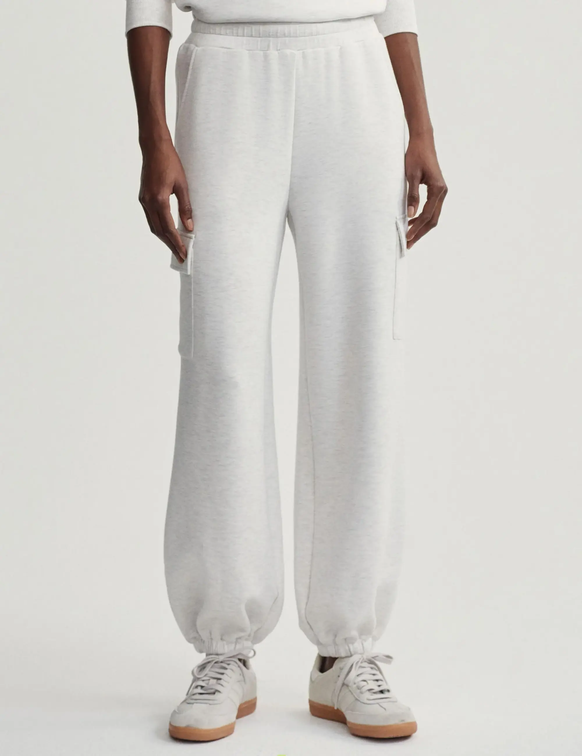 Nike Varley Women's The Cargo Pant 27.5 - Ivory Marl - White - Size: Small