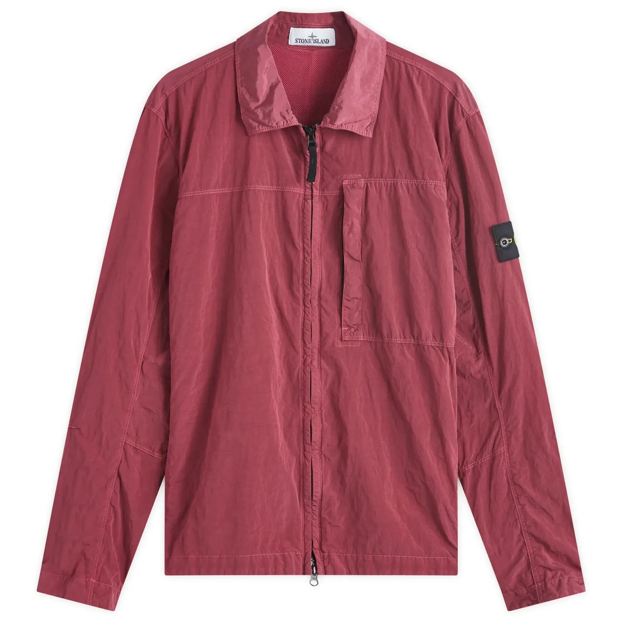 Stone Island Men's Nylon Metal Shirt Jacket Rose Quartz