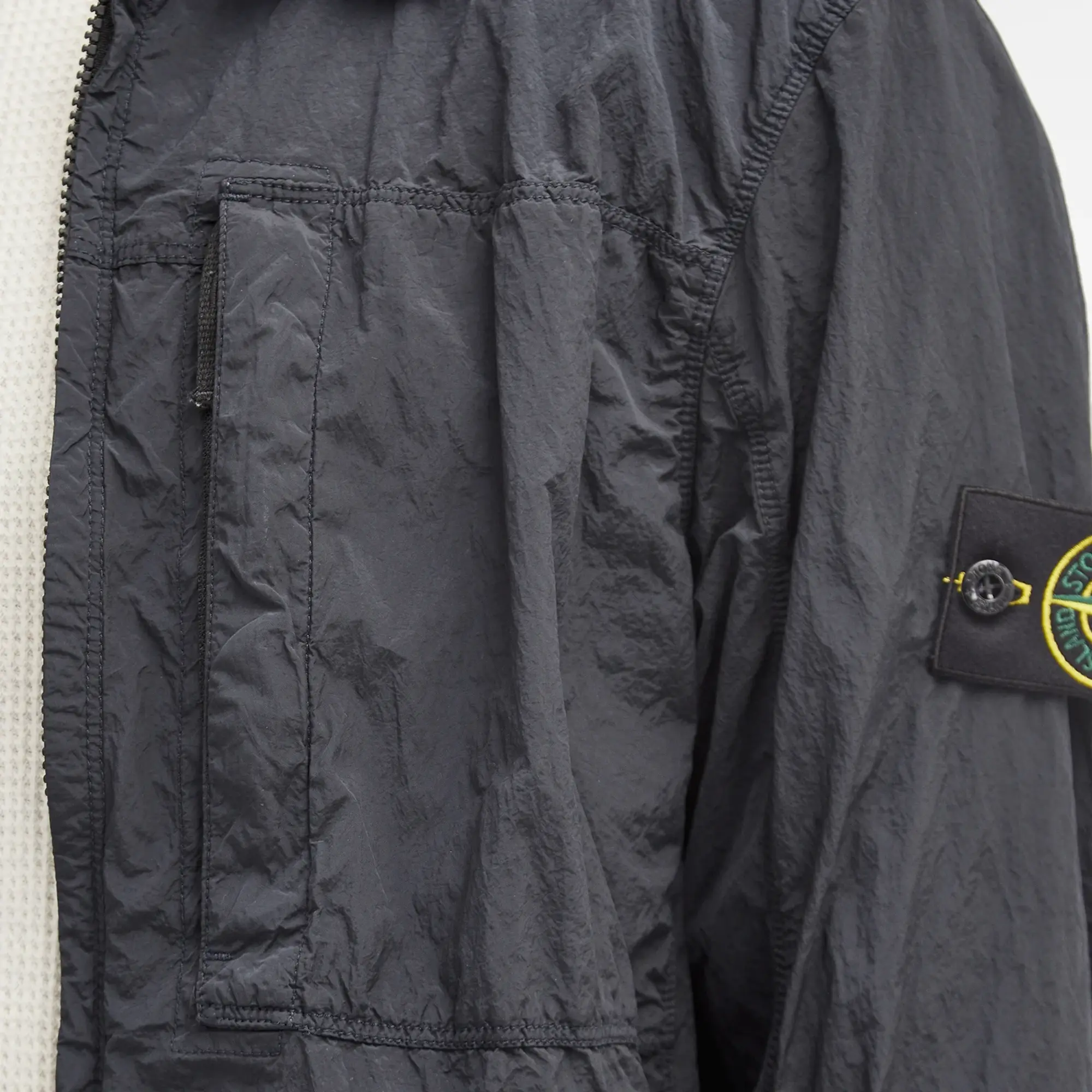 Stone Island Men's Nylon Metal Shirt Jacket Navy Blue