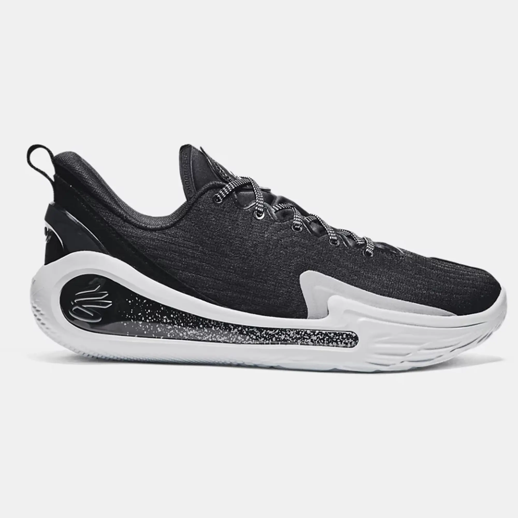 Under Armour Unisex Curry 12 'Wardell Mode' Basketball Shoes Black / Halo Gray / Black 8
