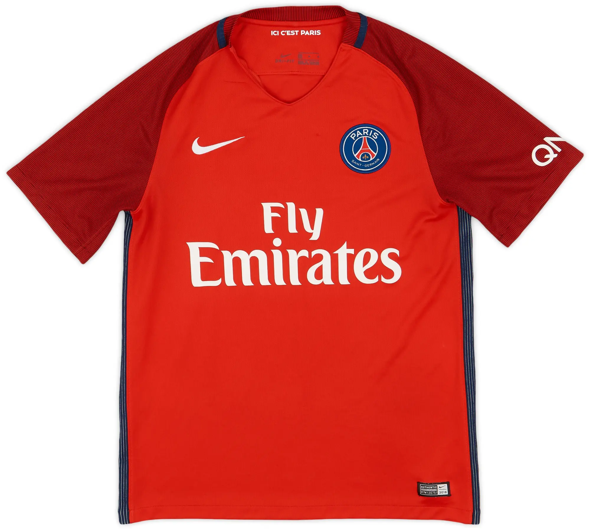 Nike 2016-17 Paris Saint-Germain Away Shirt - 7/10 - (M)