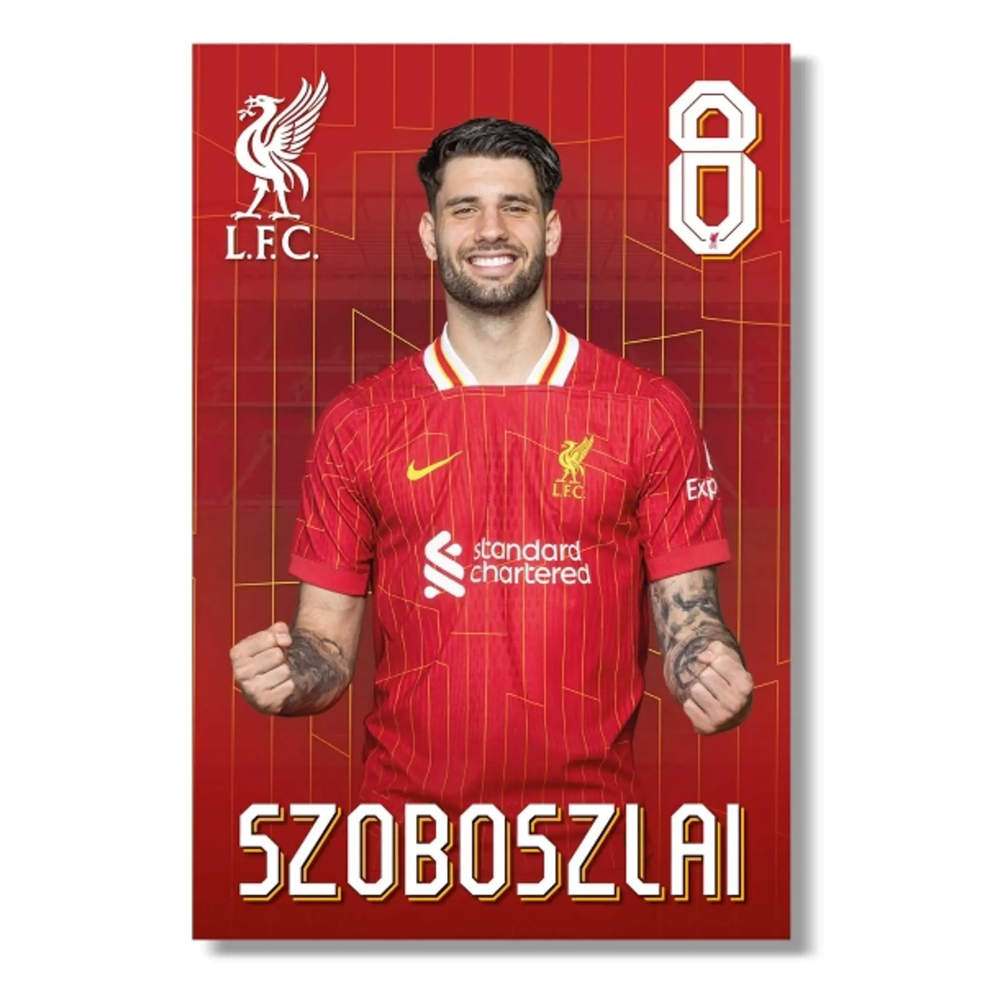 Liverpool FC LFC 24/25 Szoboszlai Poster