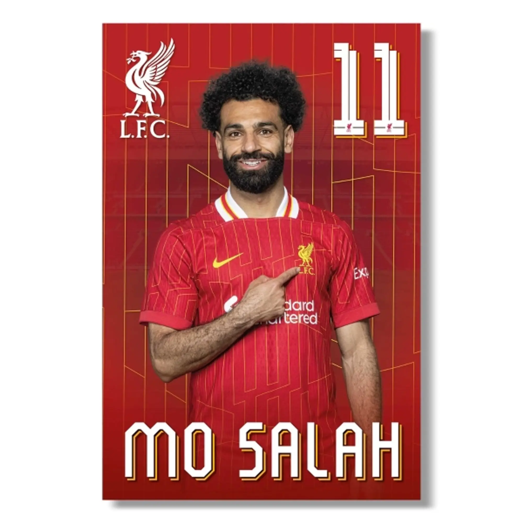 Liverpool FC LFC 24/25 Salah Poster