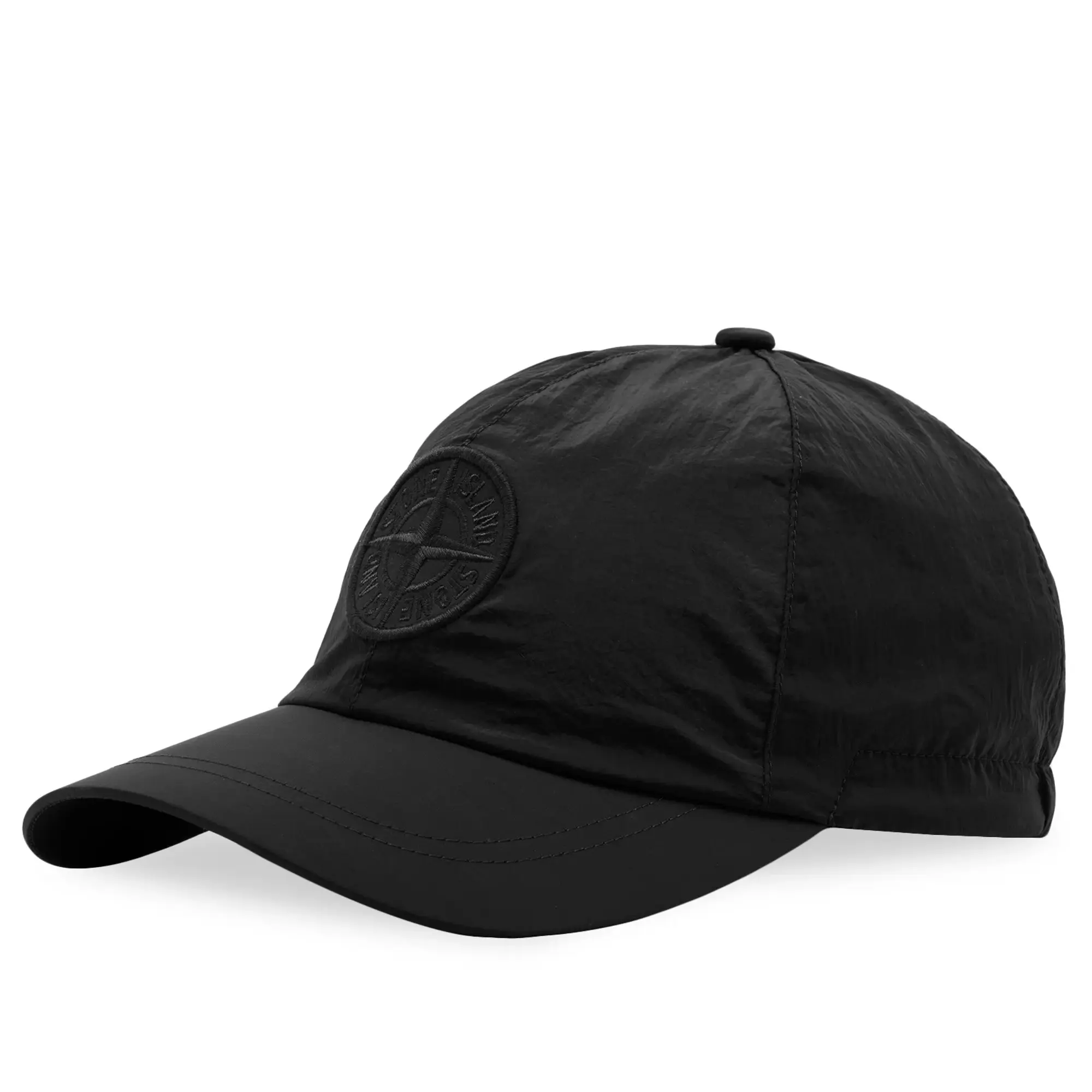 Stone Island Men's Nylon Metal Cap Black