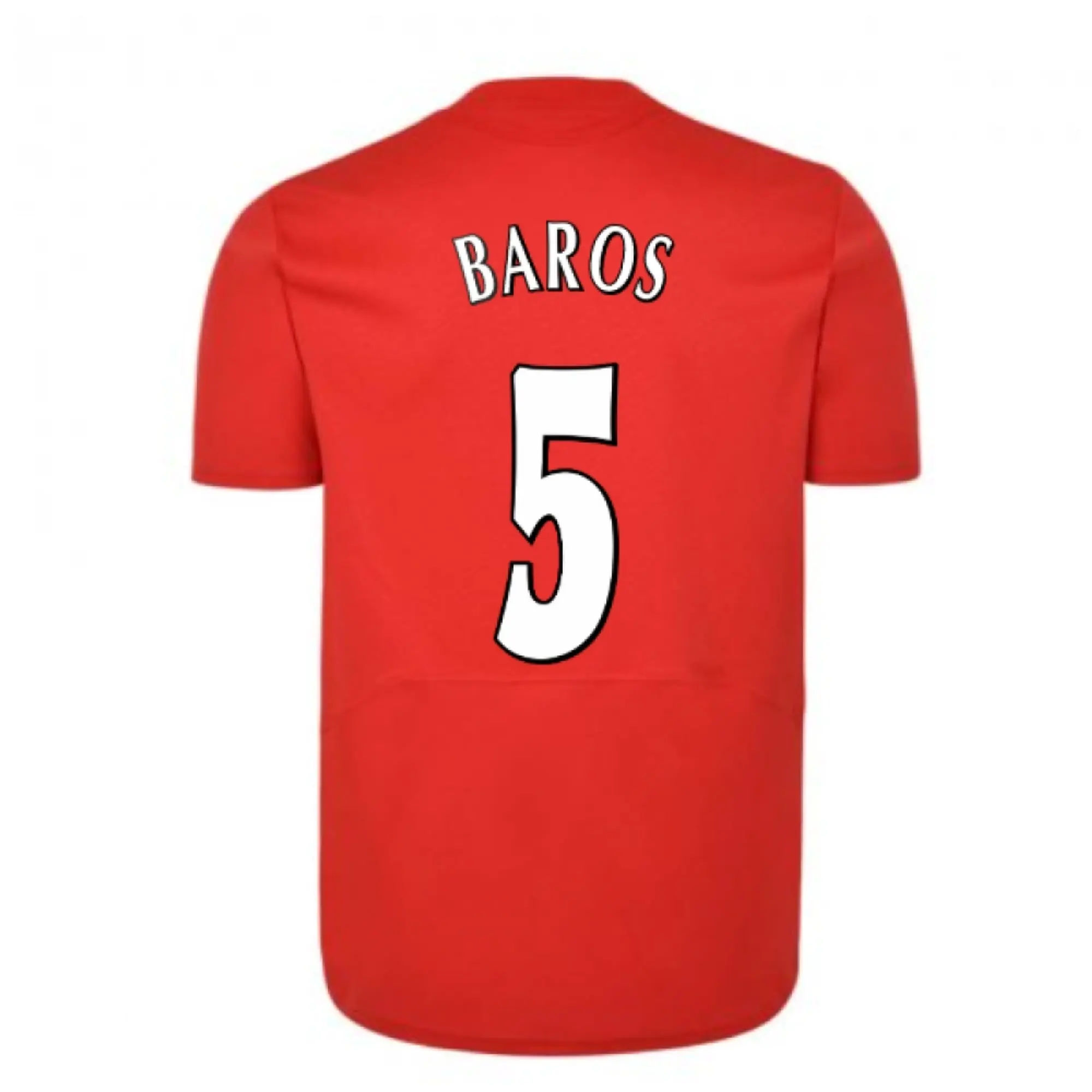 Score Draw Liverpool Mens SS Home Champions League Final Shirt 2005/06